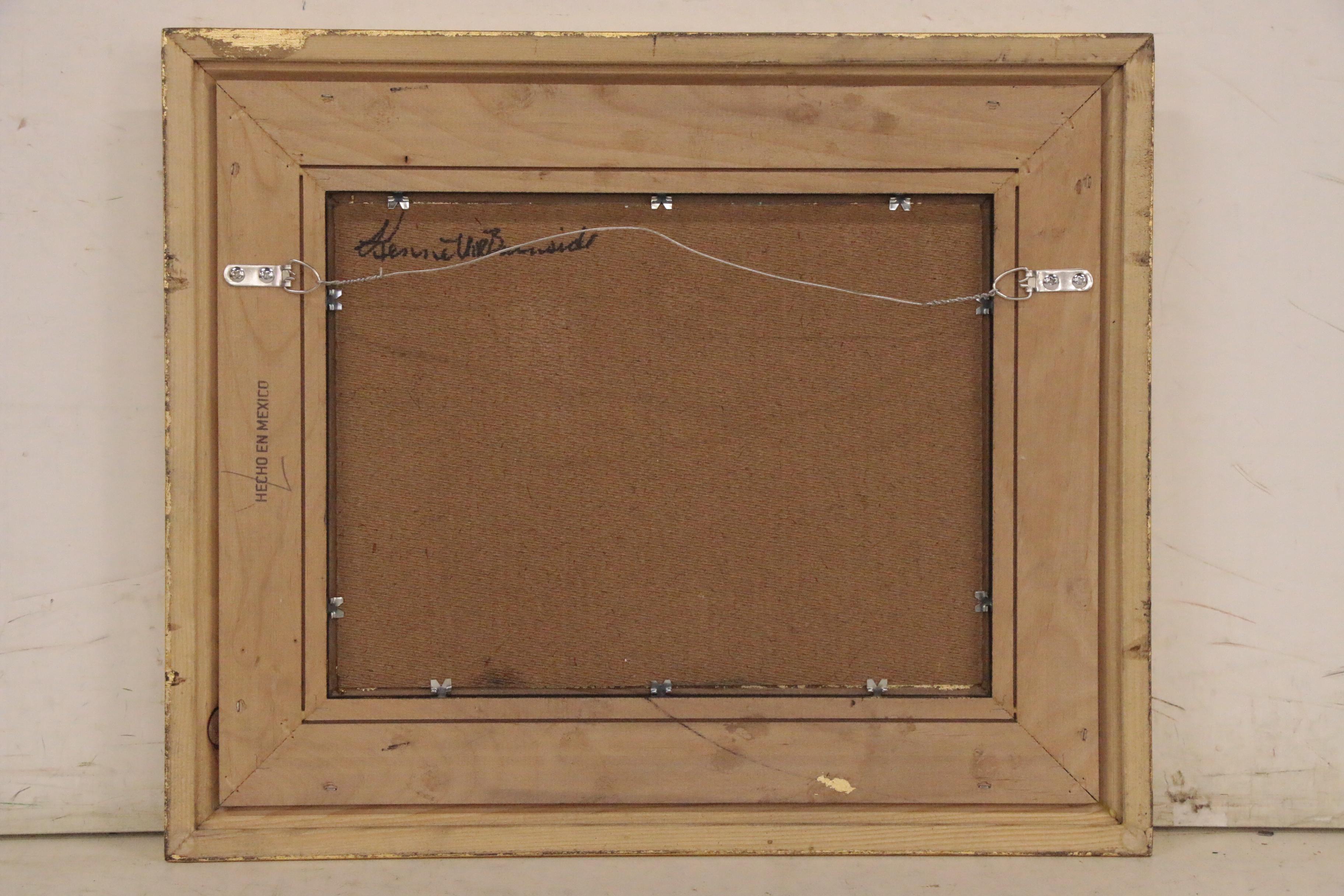 Kenneth Burnside Oil Painting of Forest Landscape