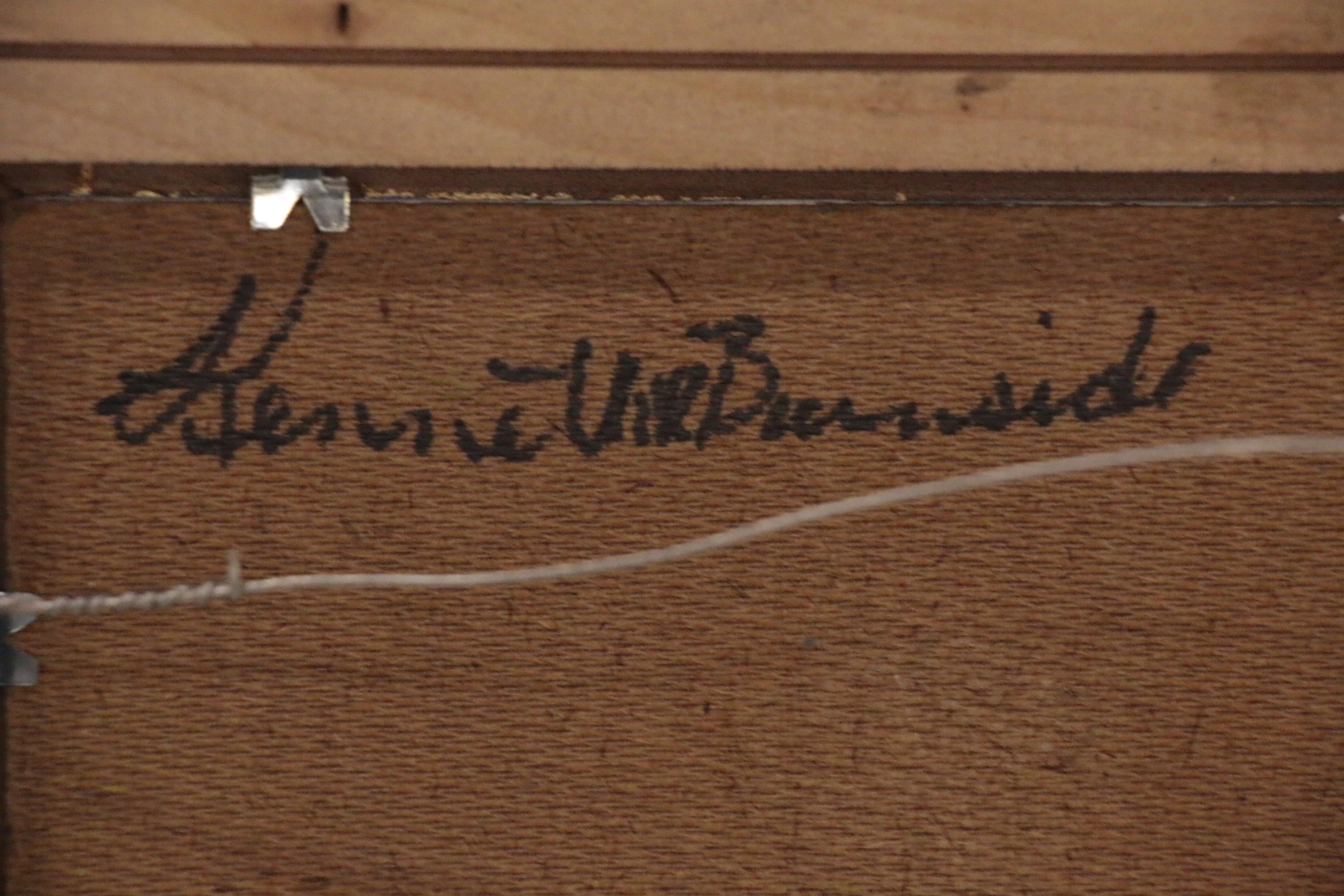 Kenneth Burnside Oil Painting of Forest Landscape