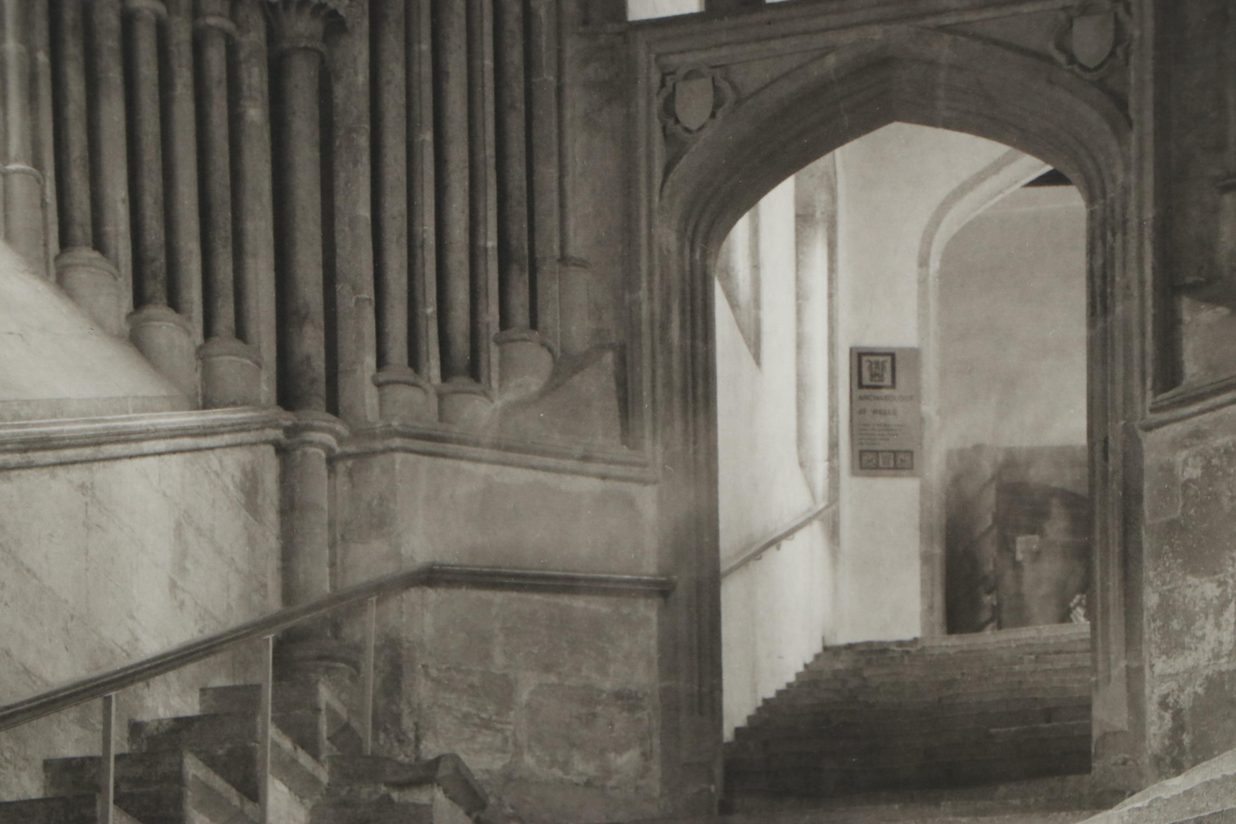 Dick Arentz Silver Gelatin Photograph "Homage to Frederick Evans," 1990