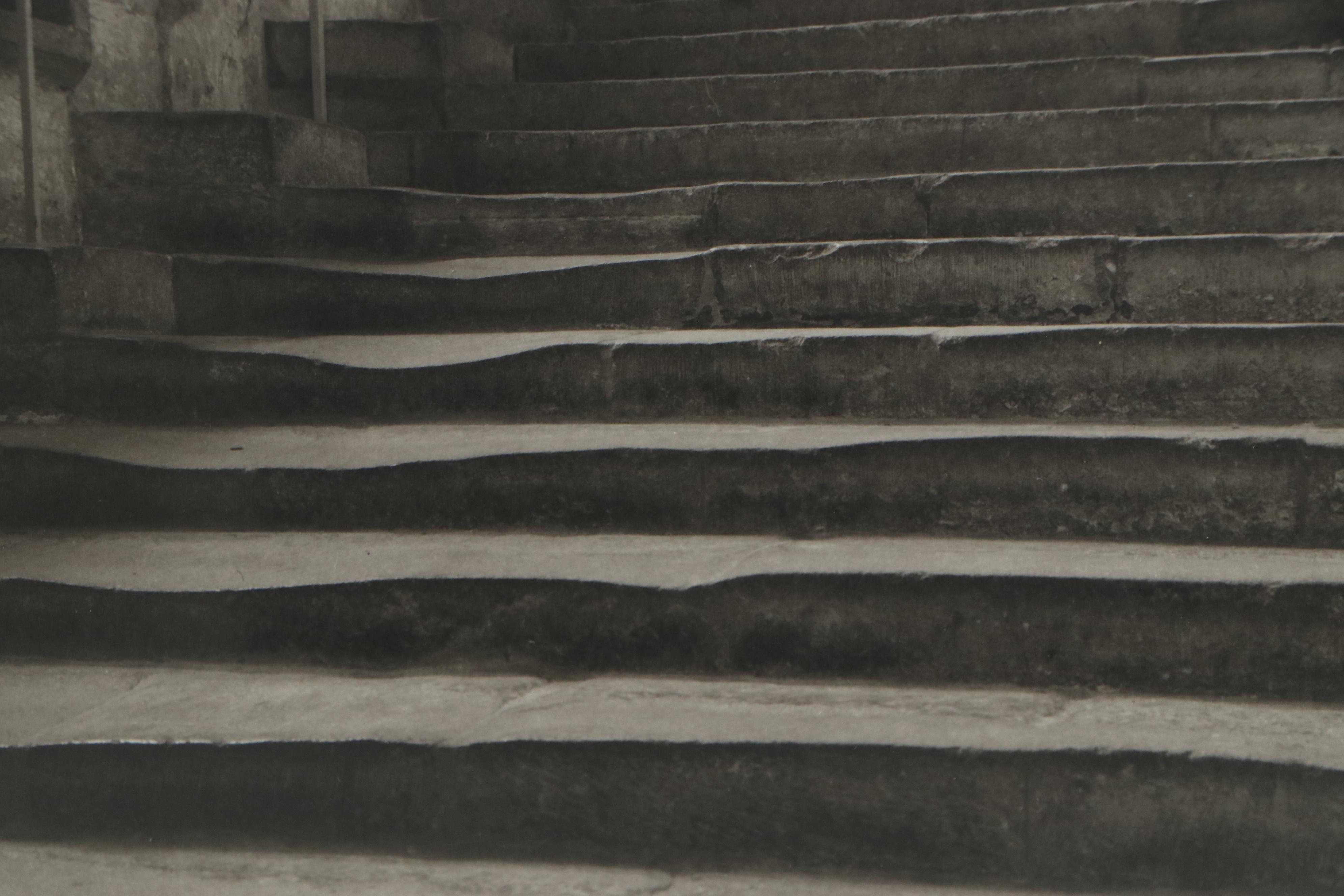 Dick Arentz Silver Gelatin Photograph "Homage to Frederick Evans," 1990