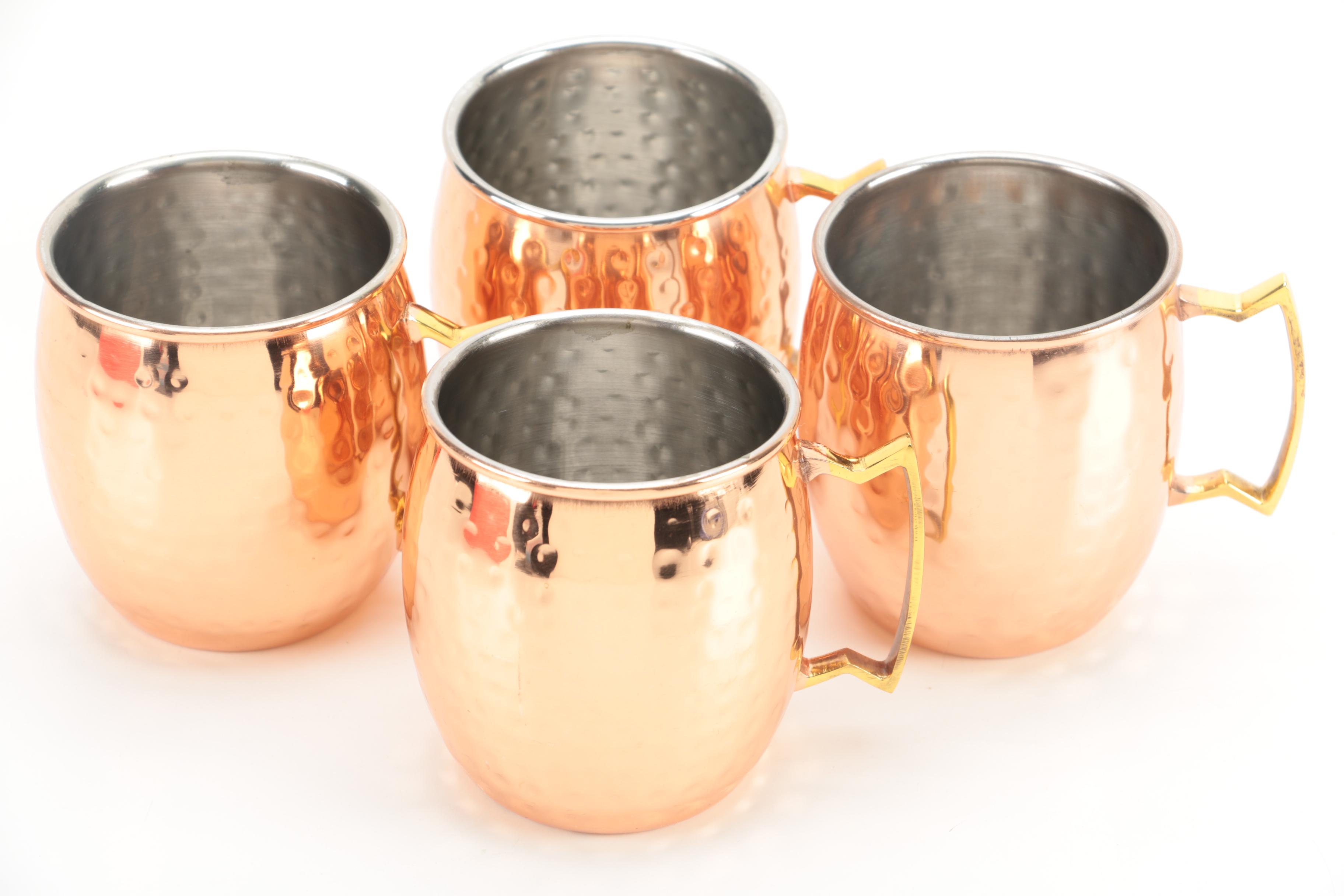Nordstrom at Home Copper Moscow Mule Mugs Set of Four