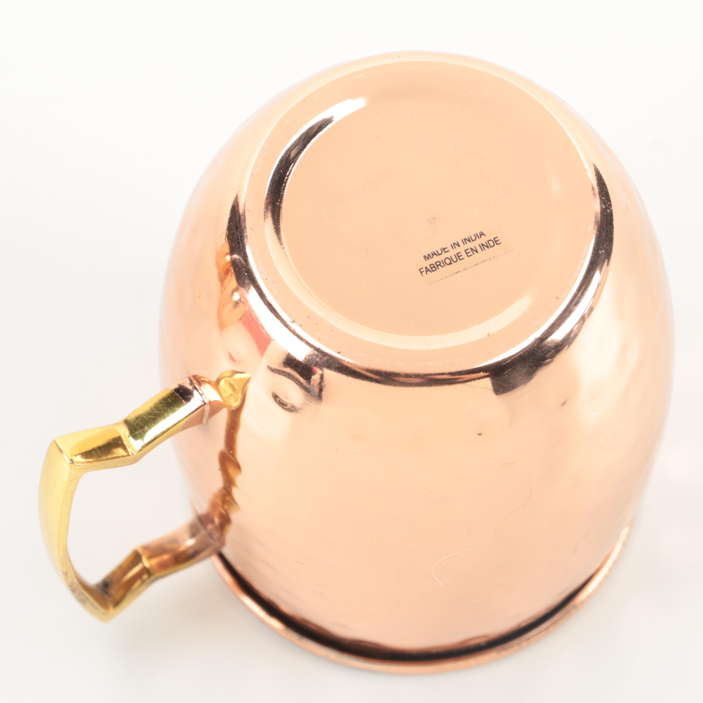 Nordstrom at Home Copper Moscow Mule Mugs Set of Four