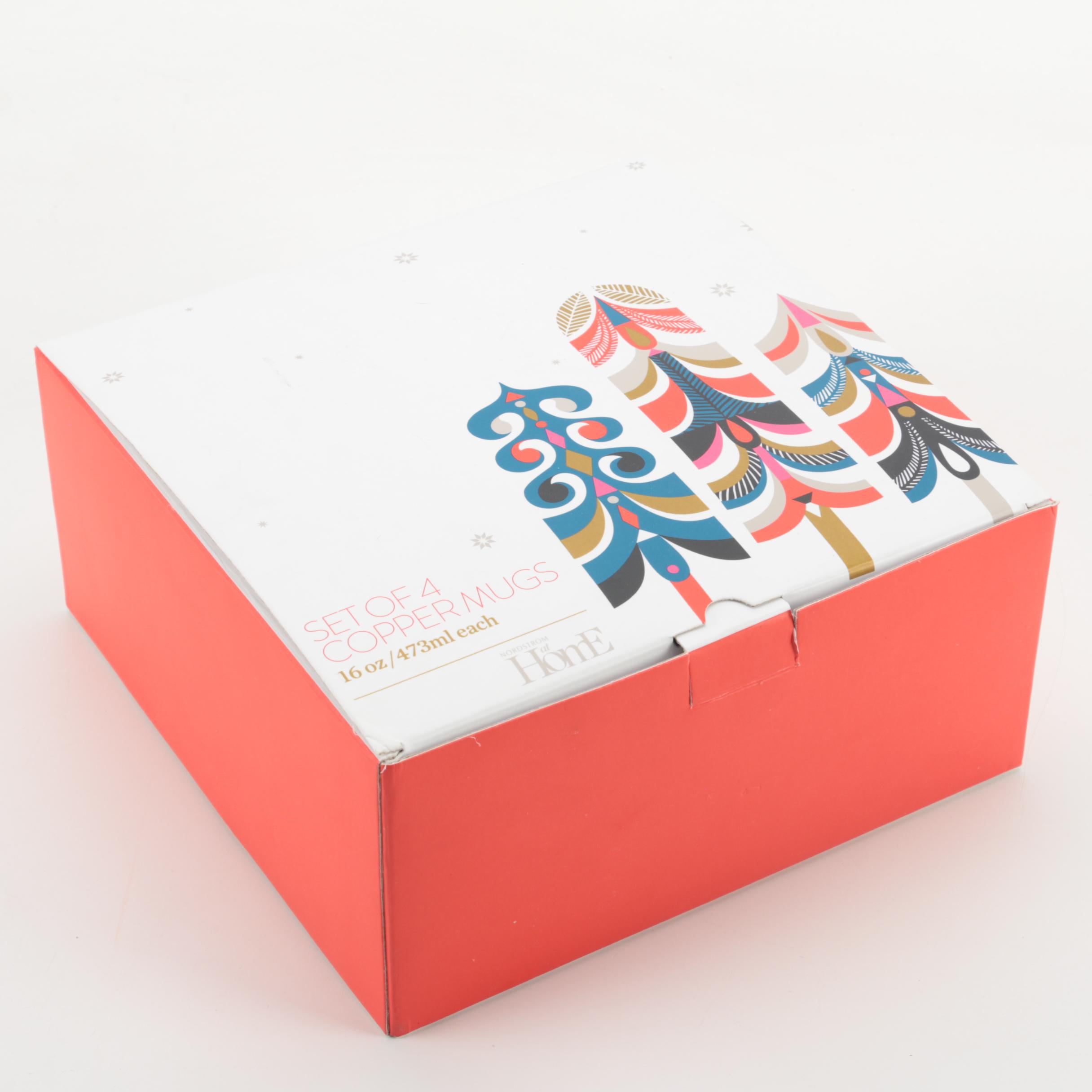 Nordstrom at Home Copper Moscow Mule Mugs Set of Four