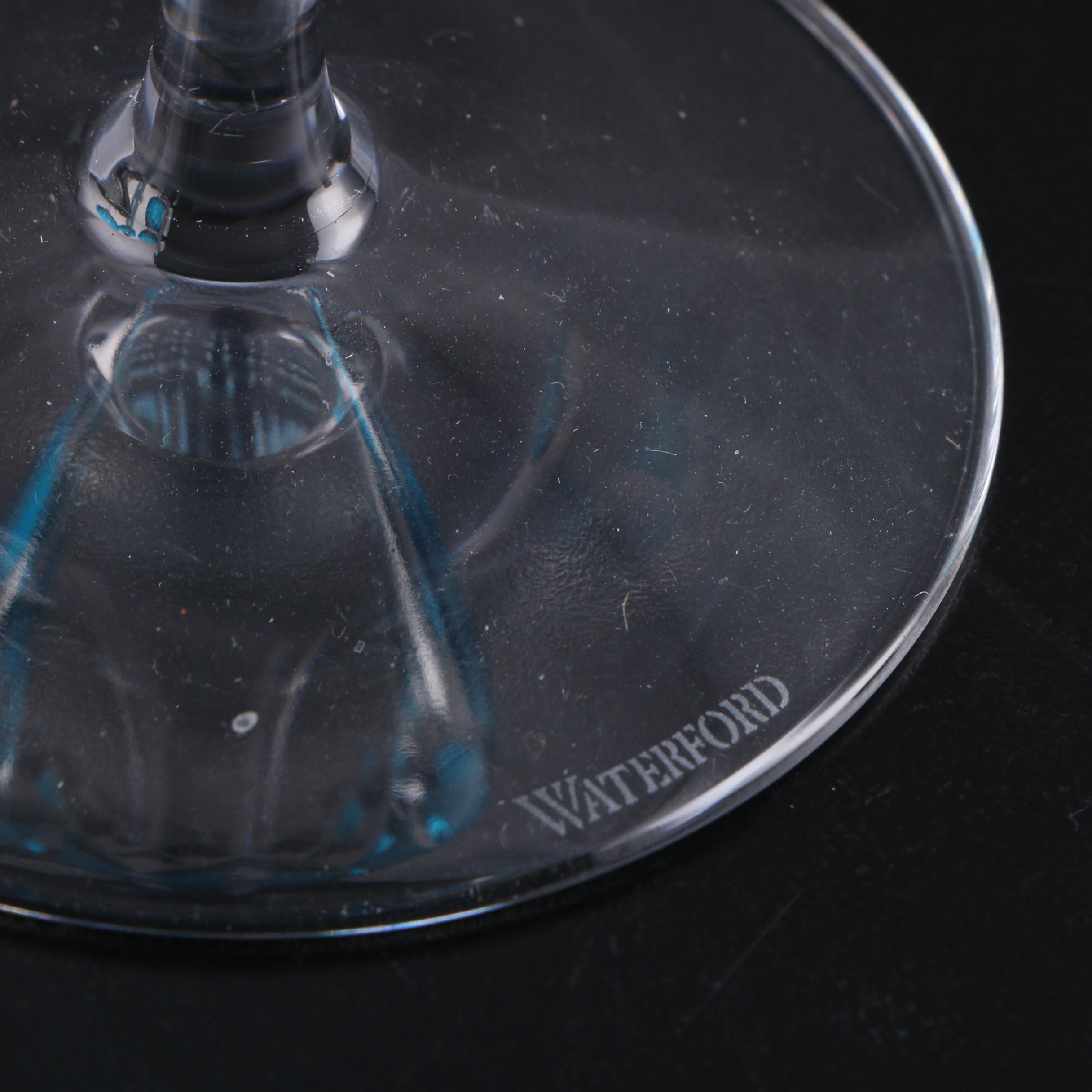 Waterford "Lismore Pops" Aqua Crystal Cocktail Glasses, 2016–2019