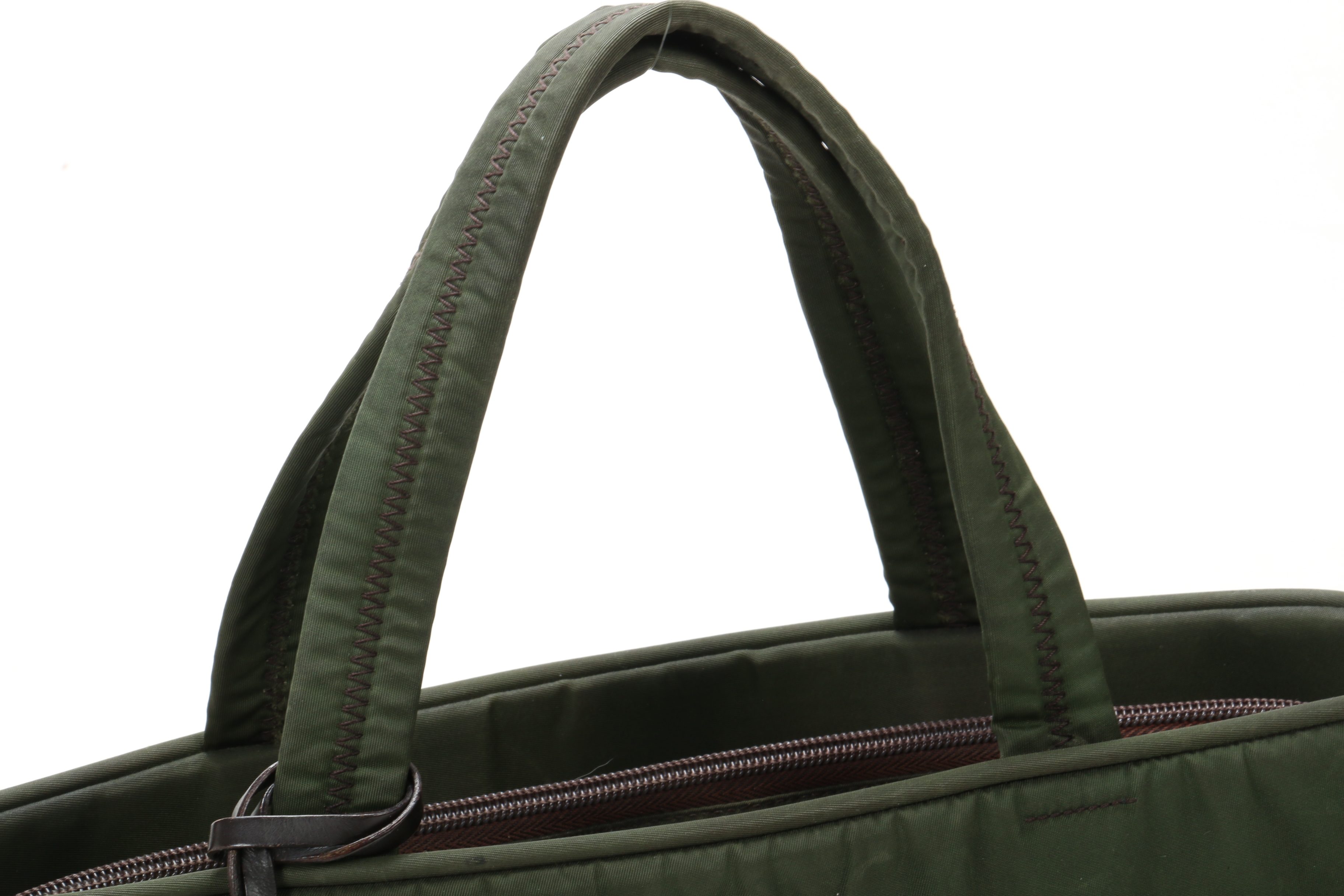 Prada Tote in Green Tessuto Nylon