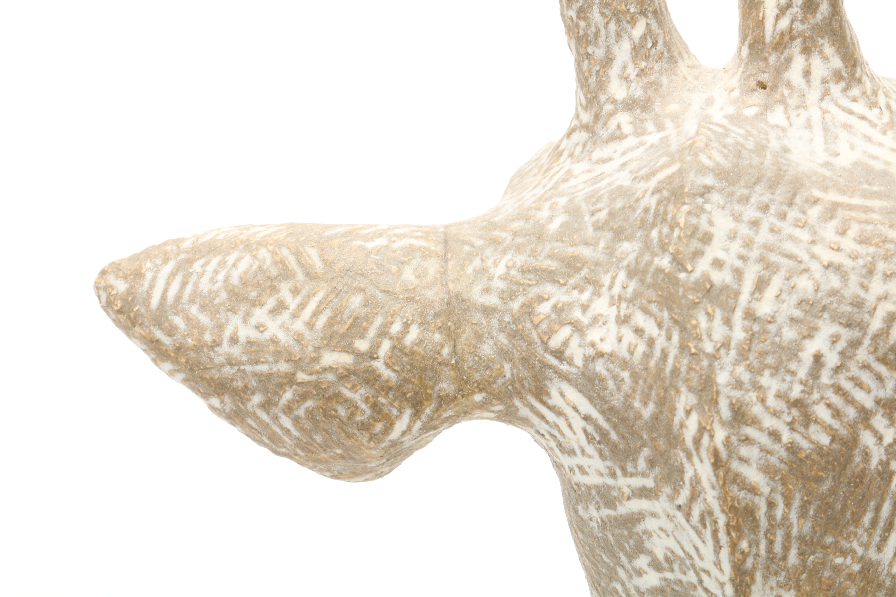 Claude Conover Ceramic Giraffe Sculpture, Mid-Late 20th Century