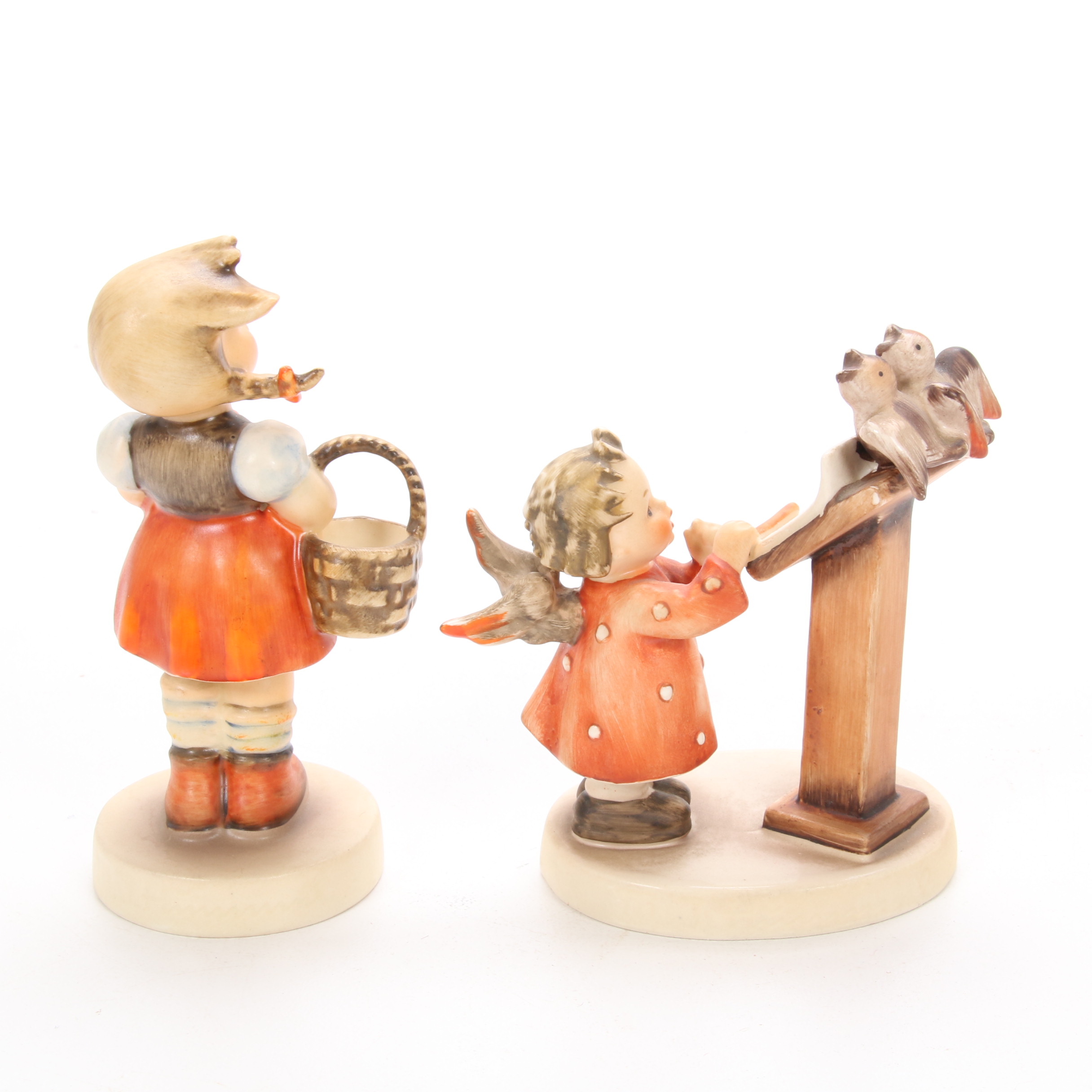 Goebel "Apple Tree Girl", "Village Boy" and Other Porcelain Hummel Figurines