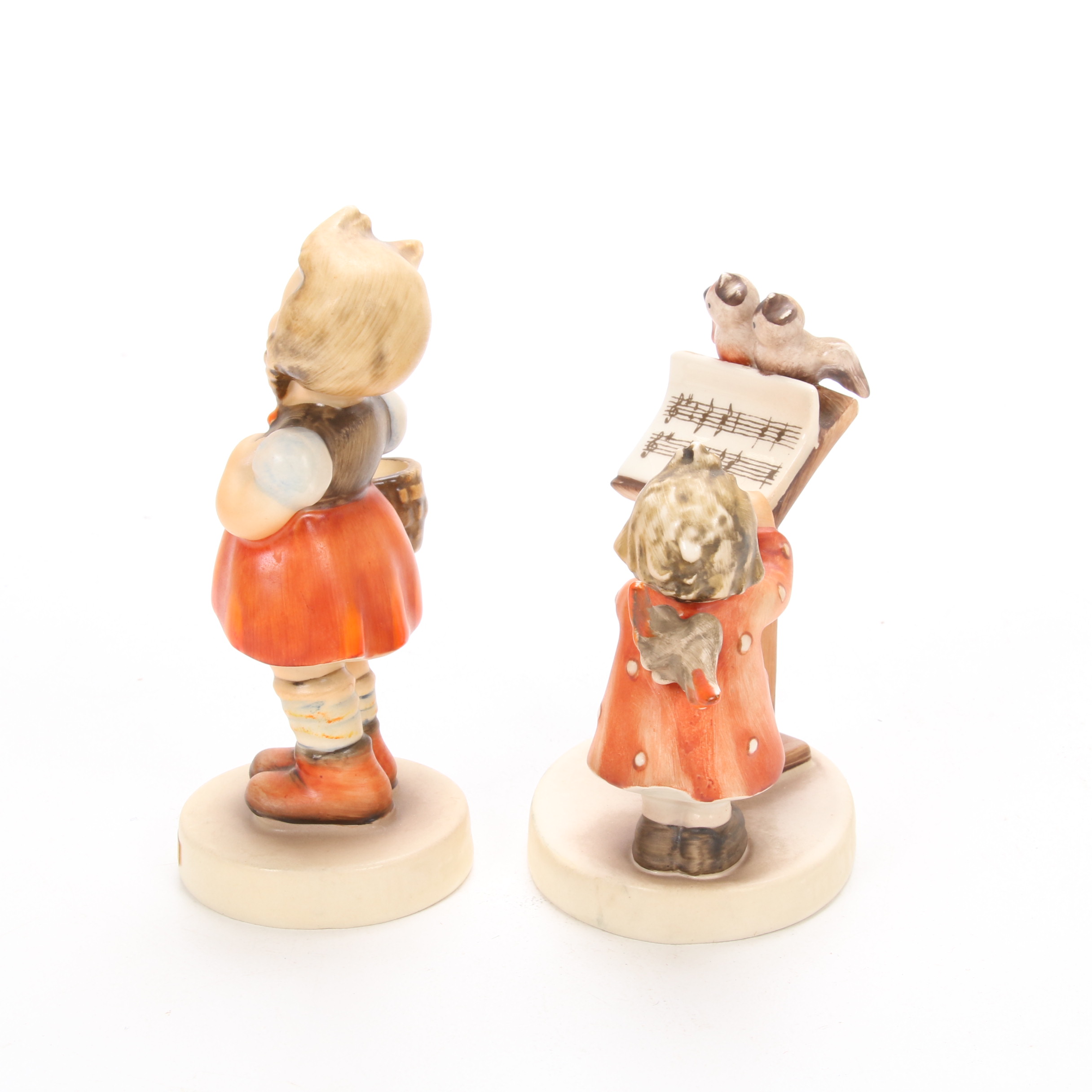 Goebel "Apple Tree Girl", "Village Boy" and Other Porcelain Hummel Figurines