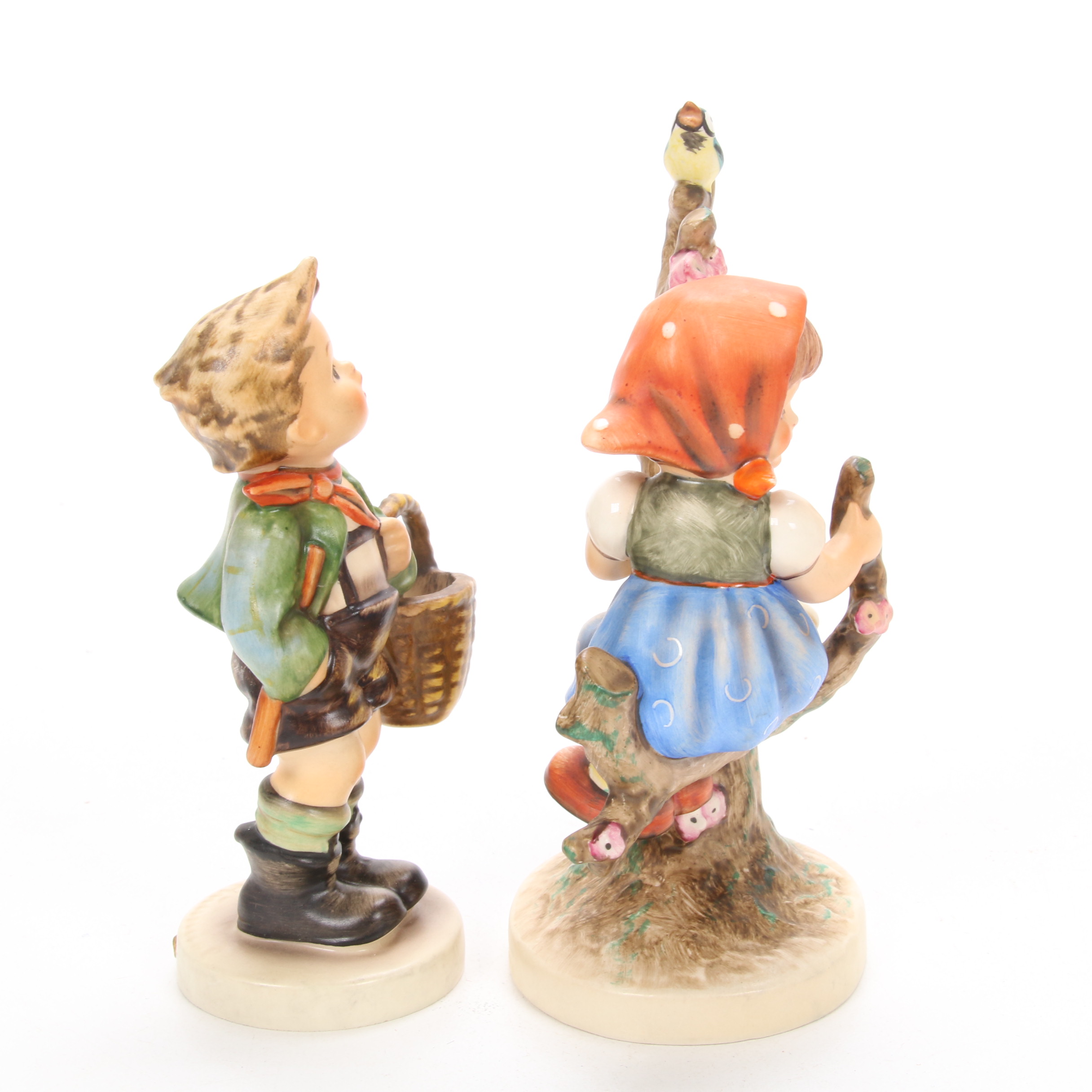 Goebel "Apple Tree Girl", "Village Boy" and Other Porcelain Hummel Figurines