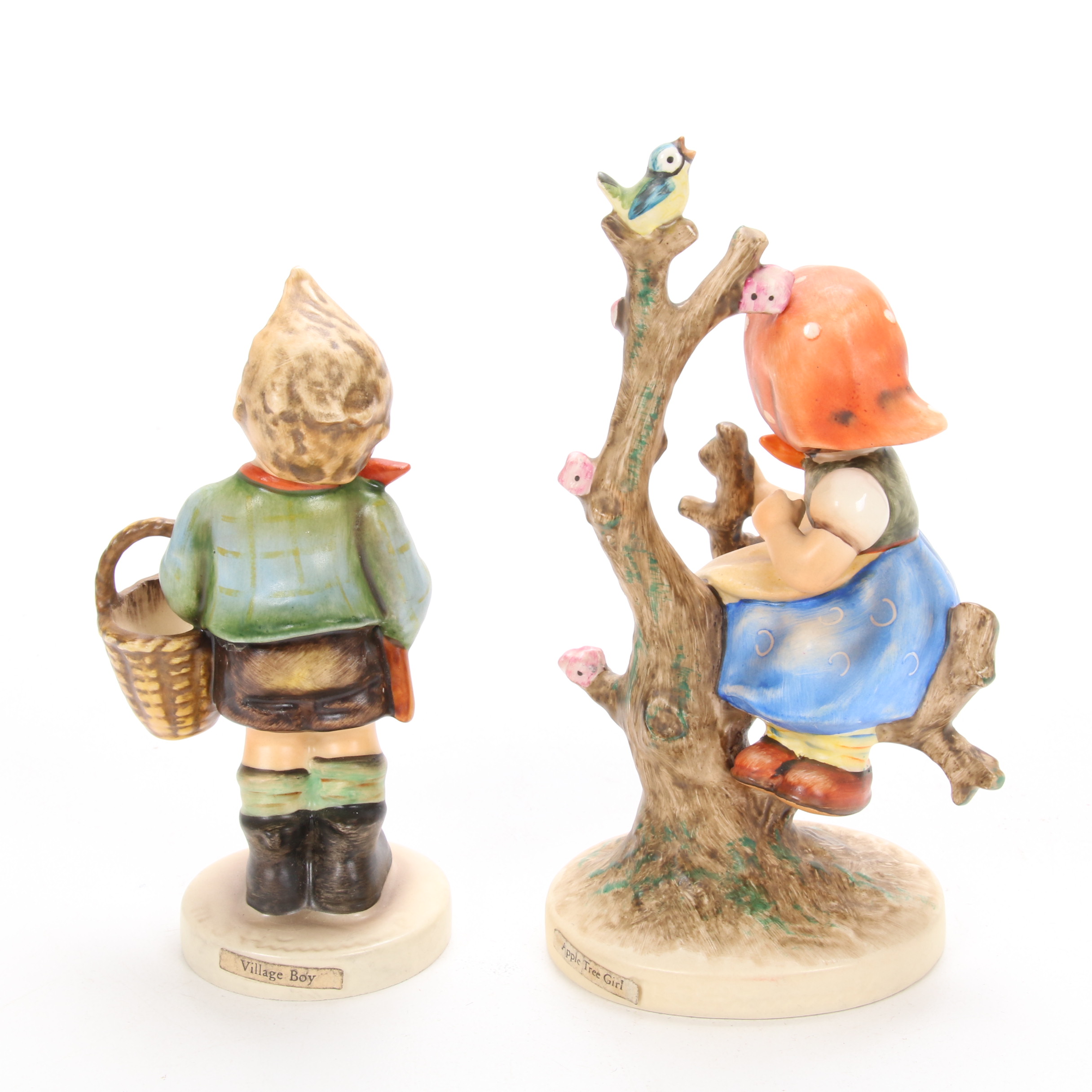 Goebel "Apple Tree Girl", "Village Boy" and Other Porcelain Hummel Figurines