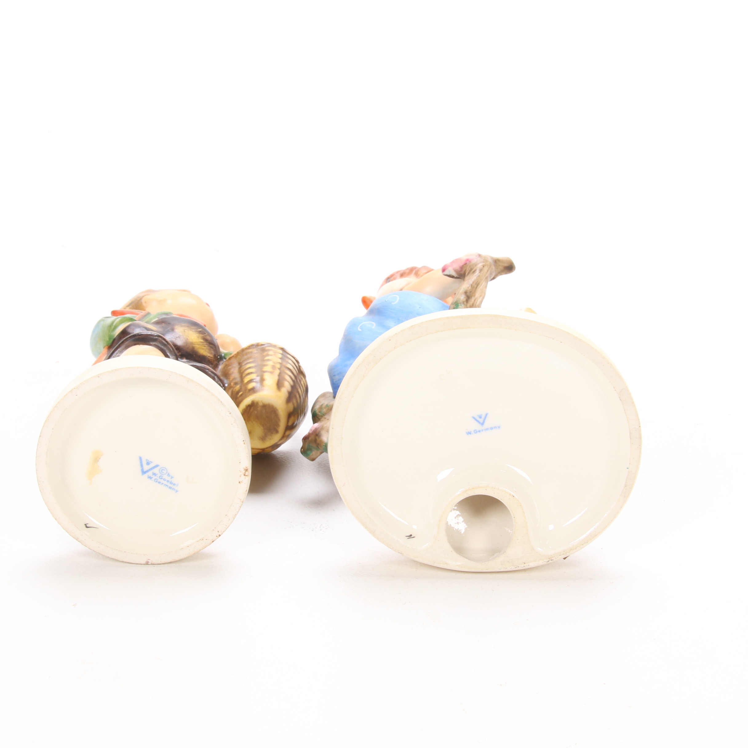 Goebel "Apple Tree Girl", "Village Boy" and Other Porcelain Hummel Figurines