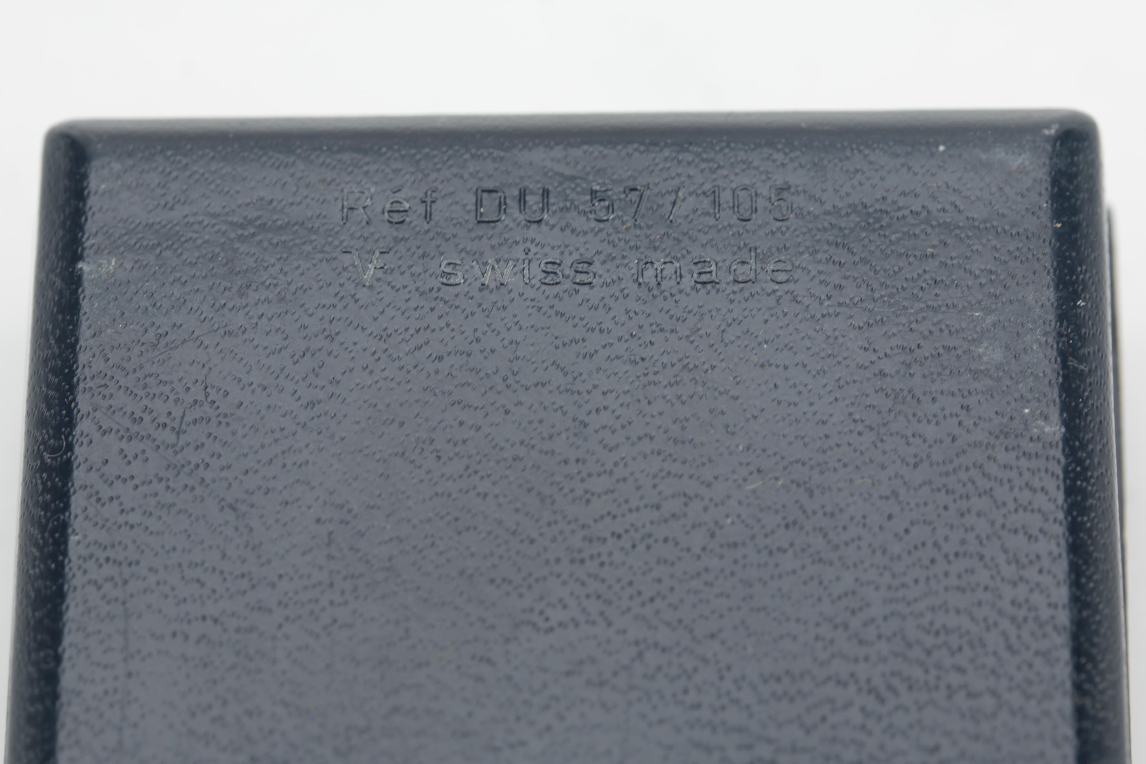 Swiss Made Dunhill Gold Plate Lighter in Original Case, Mid-20th Century