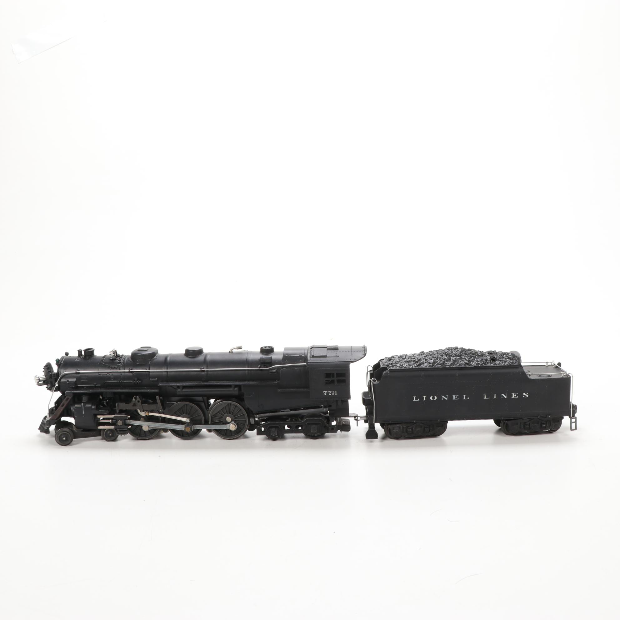 Lionel O Scale 773 Steam Locomotive with 2426W Tender