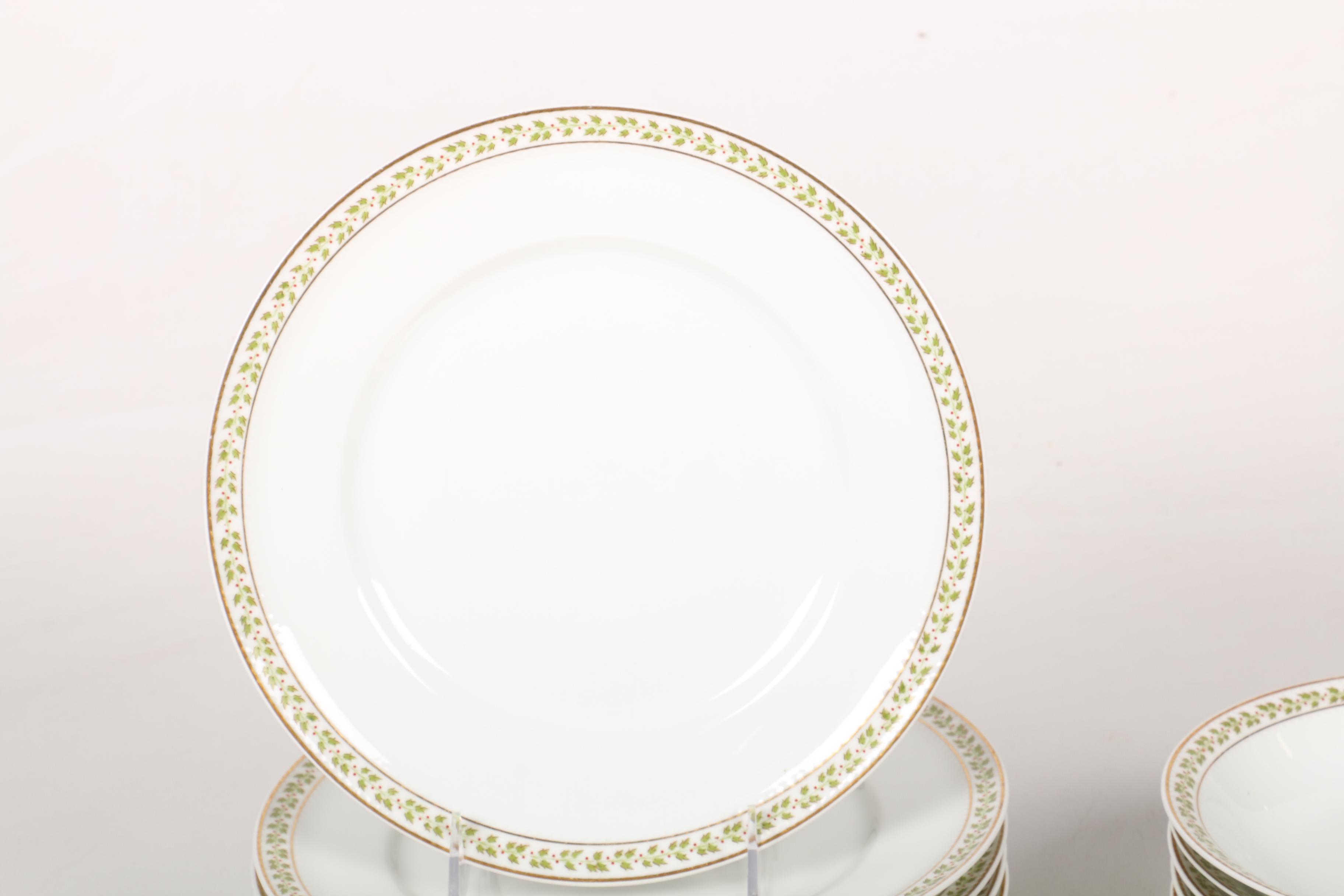 Haviland & Co. Limoges Porcelain Dinnerware, Early to Mid 20th Century