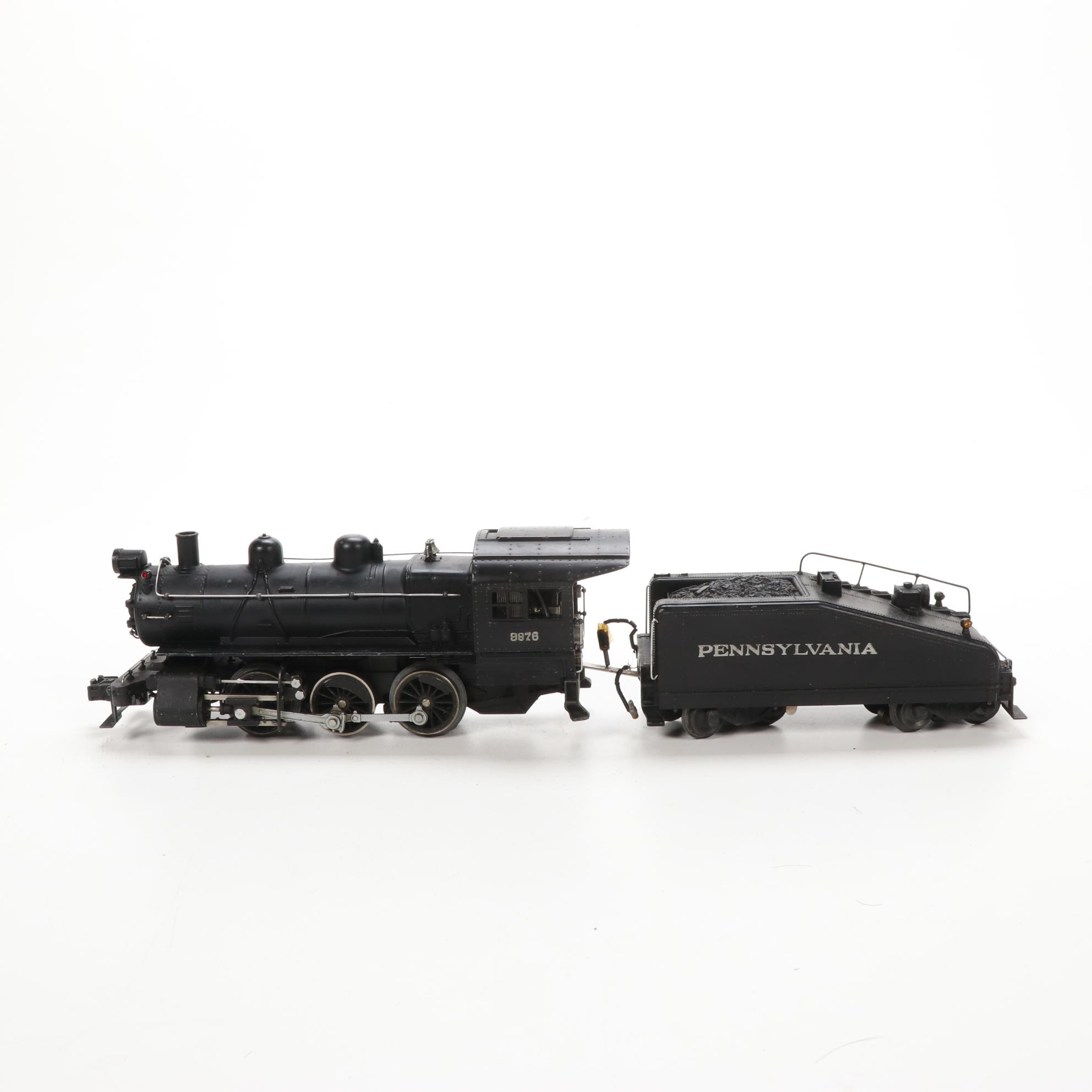 Lionel Pre War O Scale Pennsylvania 227 Steam Locomotive and 2227B Tender
