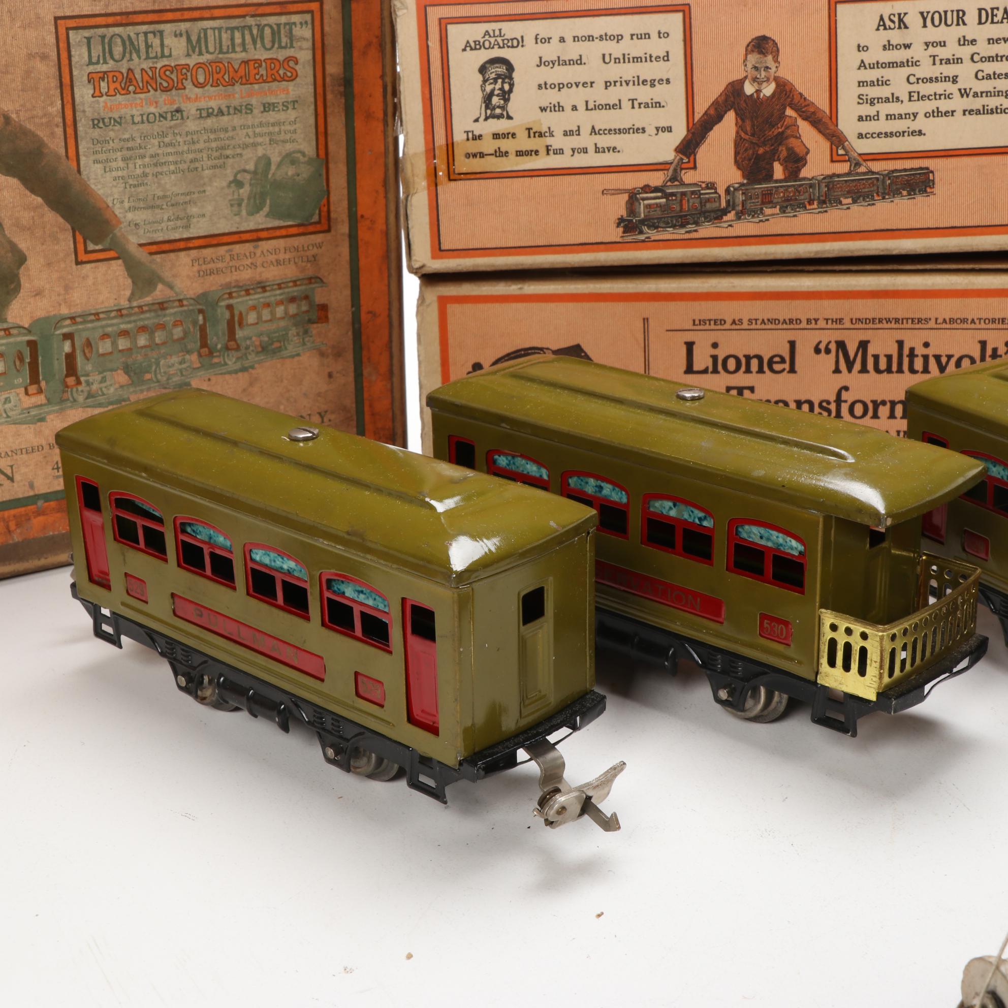 Lionel Pre War O Scale 294 Train Set in Original Box, Early 20th Century