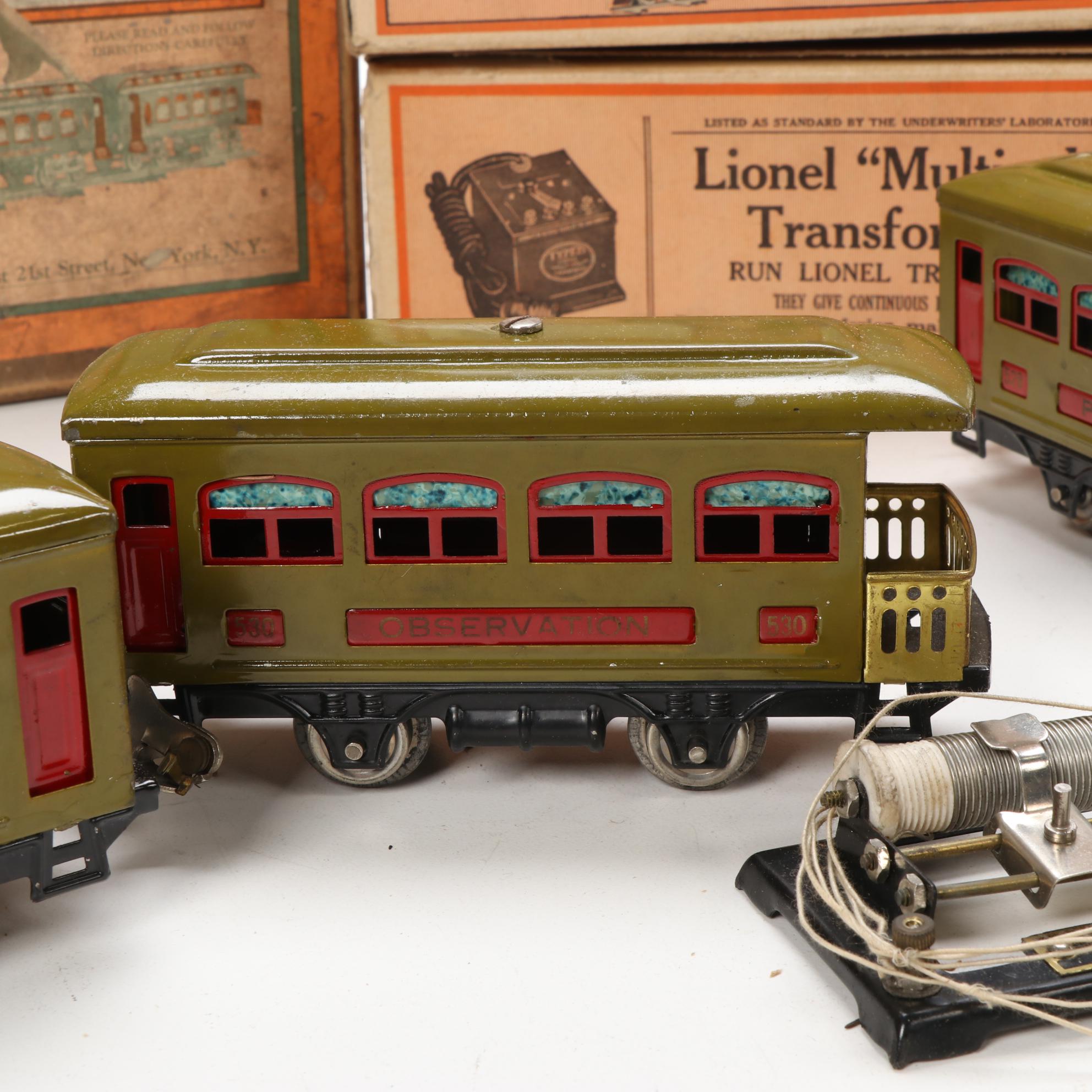 Lionel Pre War O Scale 294 Train Set in Original Box, Early 20th Century