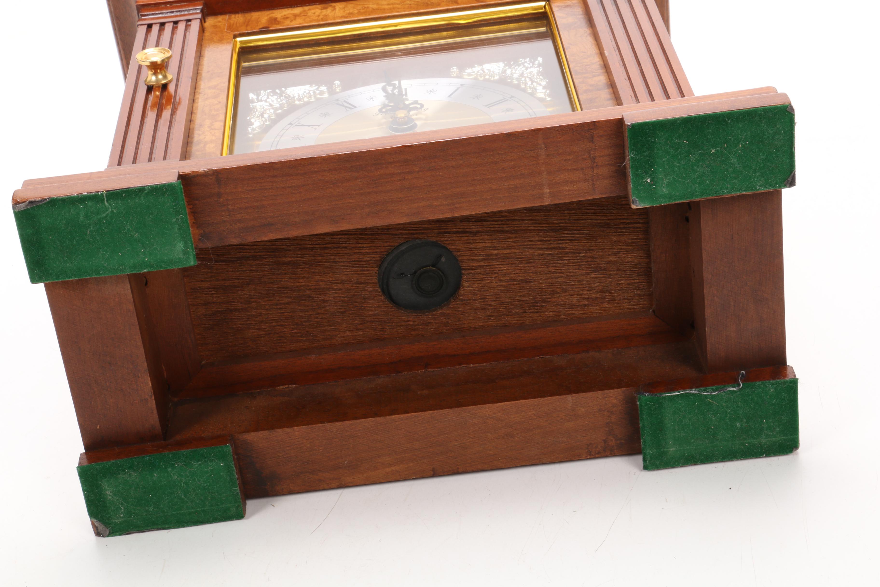 Strausbourg Manor Mantel Clock, Mid to Late 20th Century