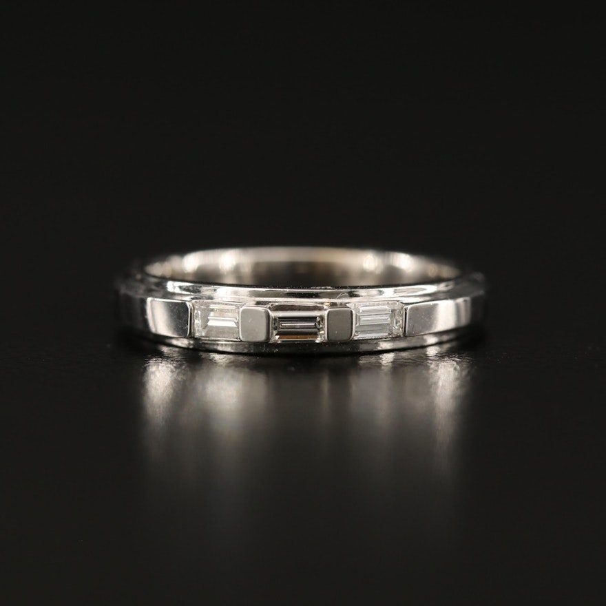 18K Diamond Band