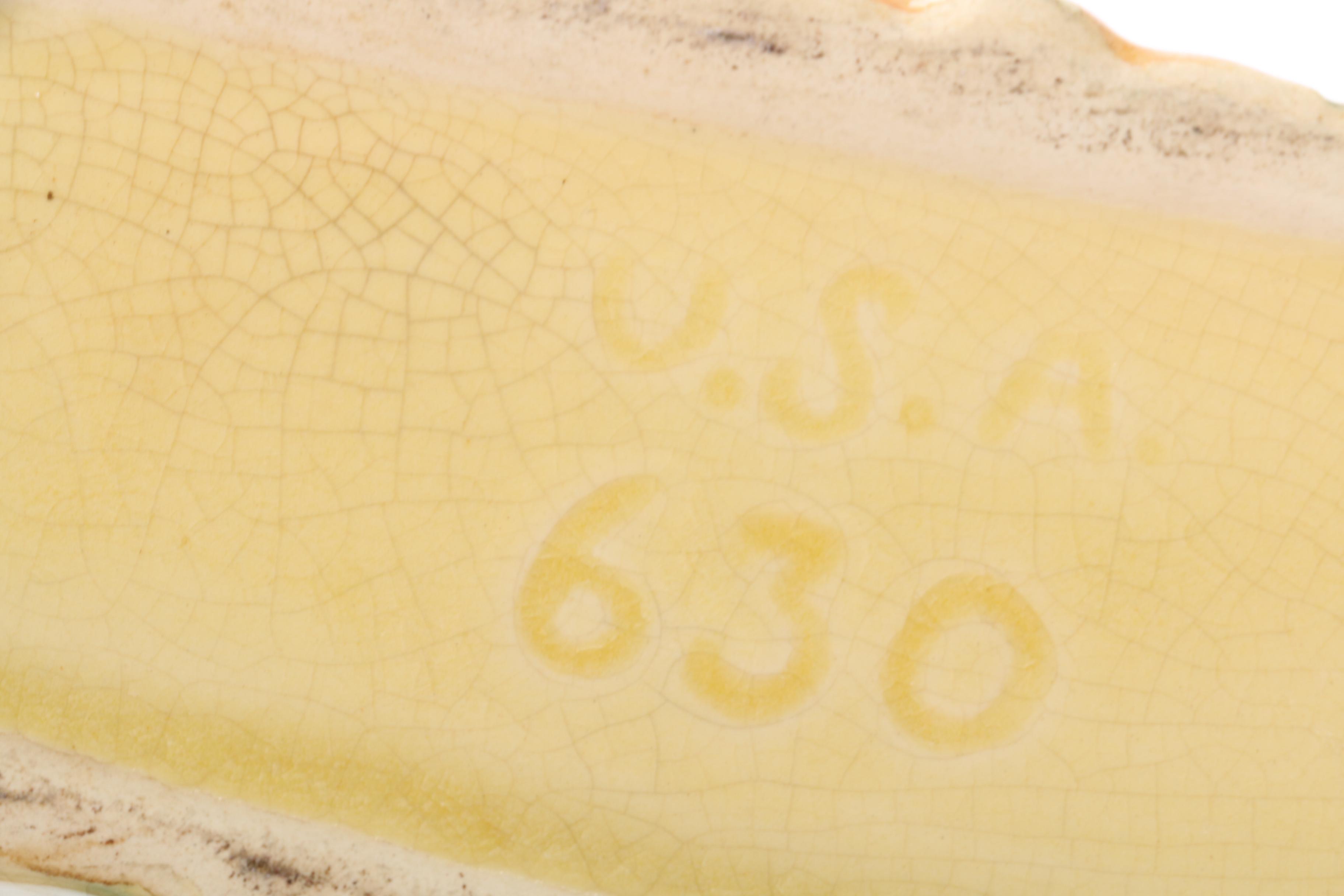 Hull and Shawnee Pottery with Other Vases and Candle Holders, Mid-20th C.