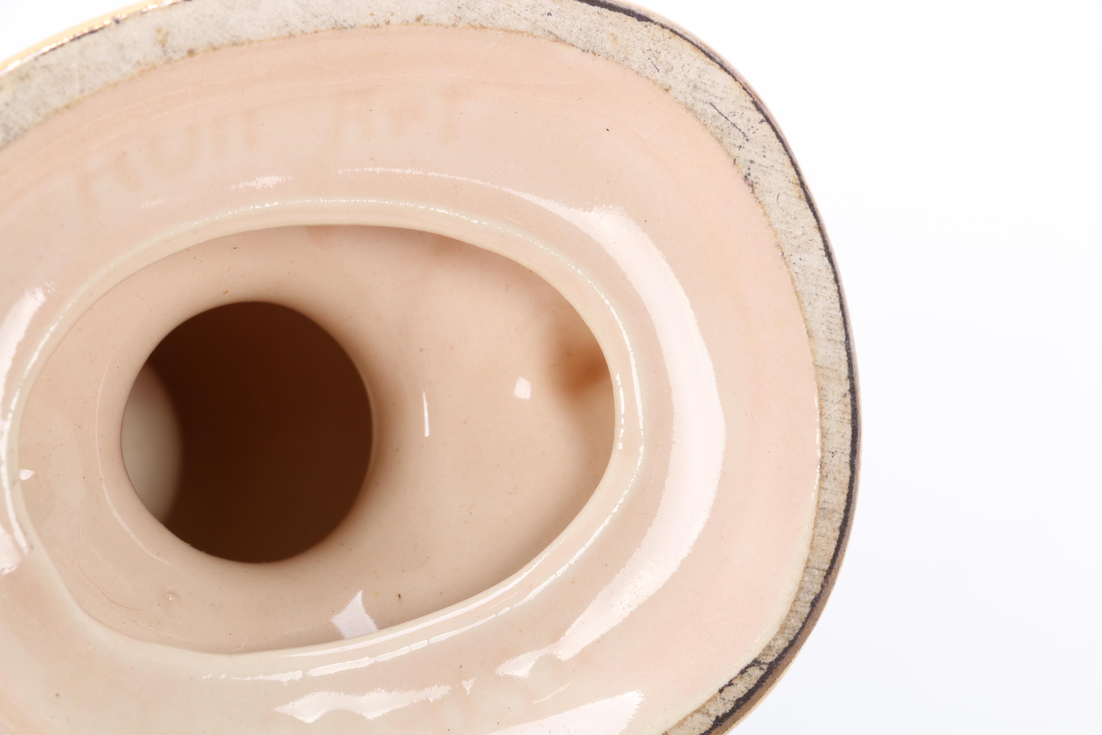 Hull and Shawnee Pottery with Other Vases and Candle Holders, Mid-20th C.