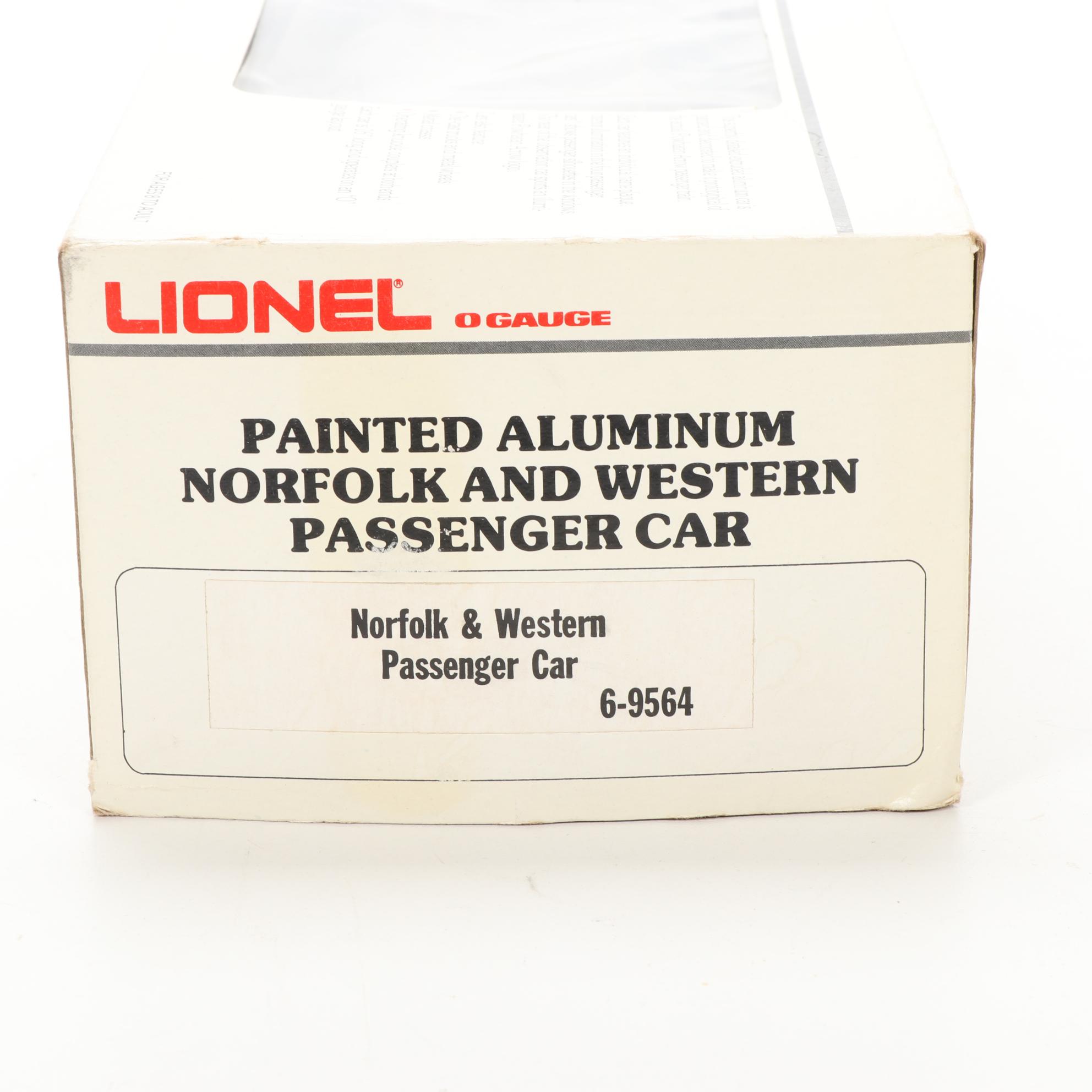 Lionel O Scale Norfolk & Western "Powhatan Arrow" Passenger Set with Locomotive