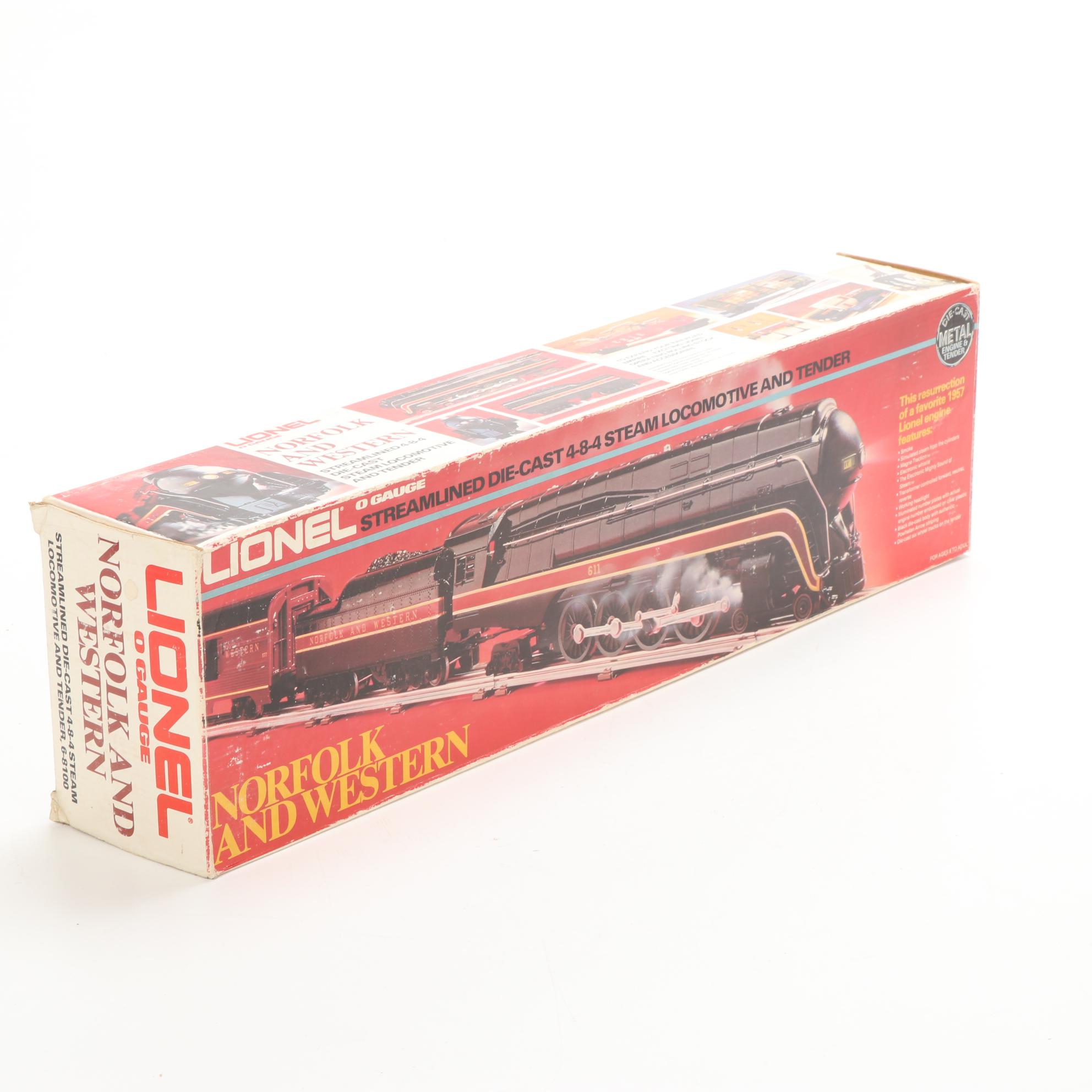 Lionel O Scale Norfolk & Western "Powhatan Arrow" Passenger Set with Locomotive