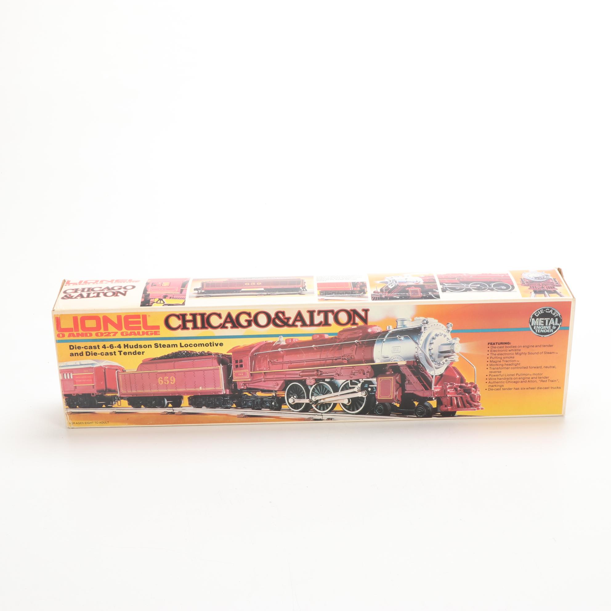 Lionel O Scale Chicago & Alton "Alton Limited" Passenger Set and Locomotive