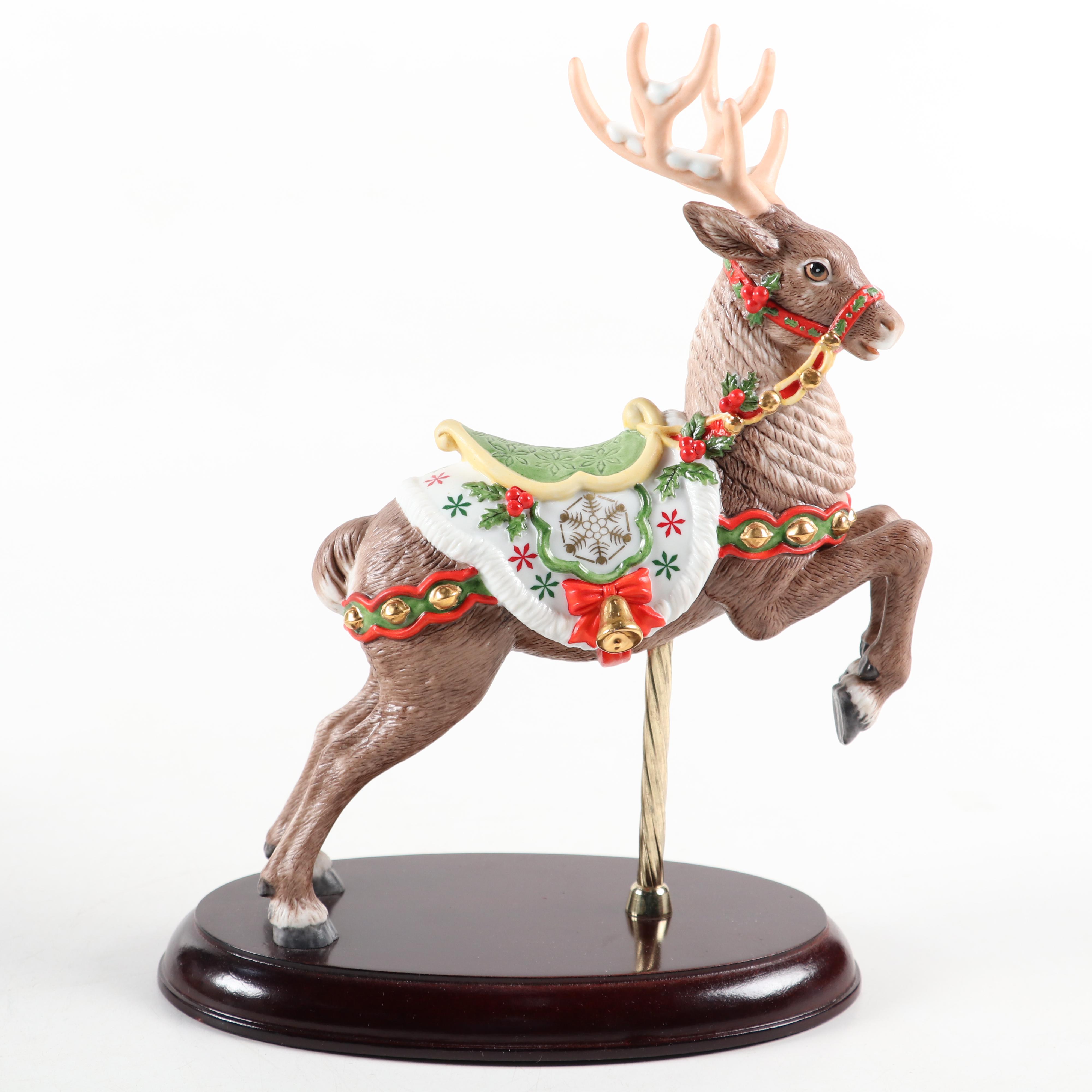 Lenox Limited Edition Carousel Collection Bone China Figurines, Late 20th C.