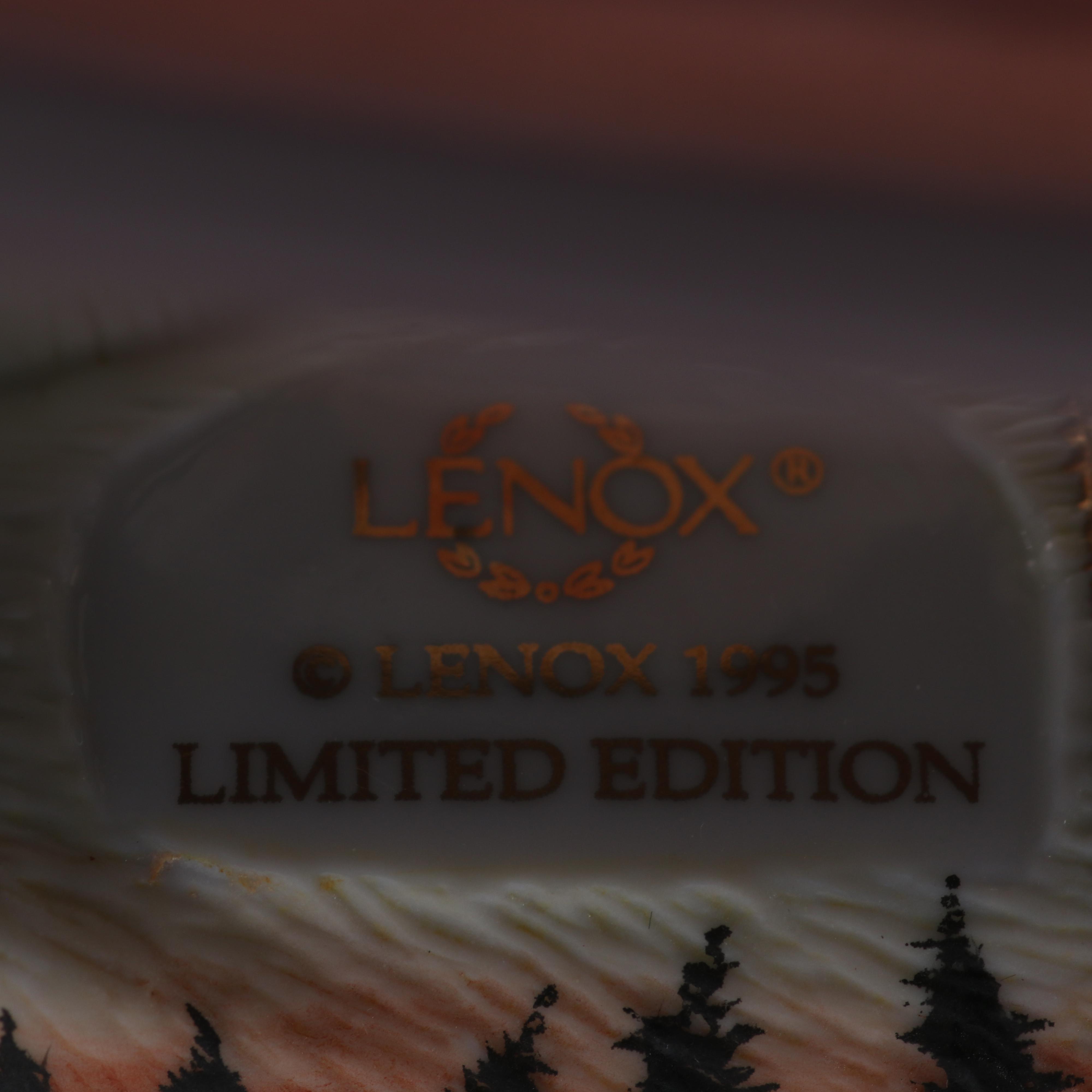 Lenox Limited Edition Carousel Collection Bone China Figurines, Late 20th C.