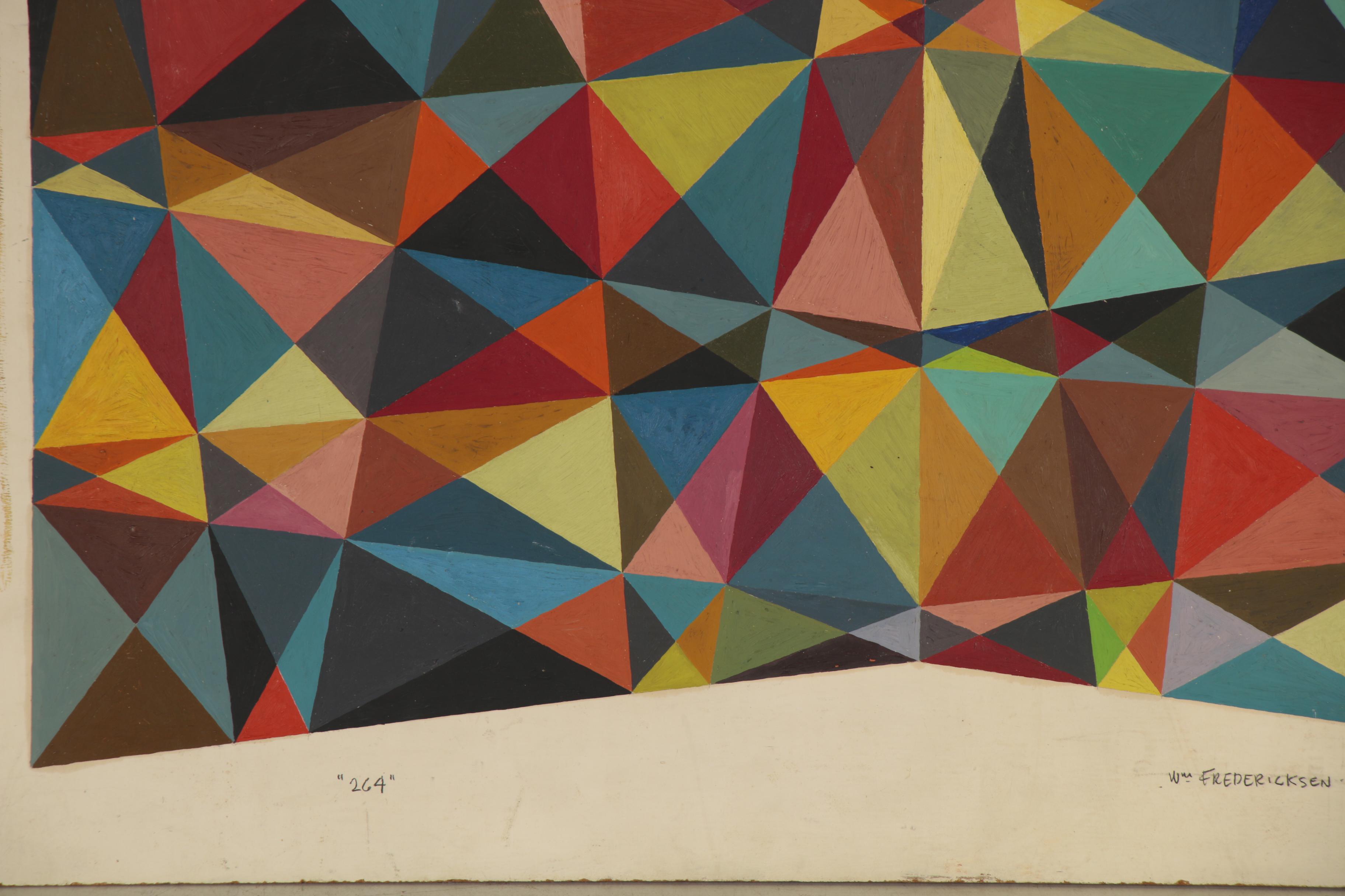 William Fredericksen Oil Painting "264," 1954