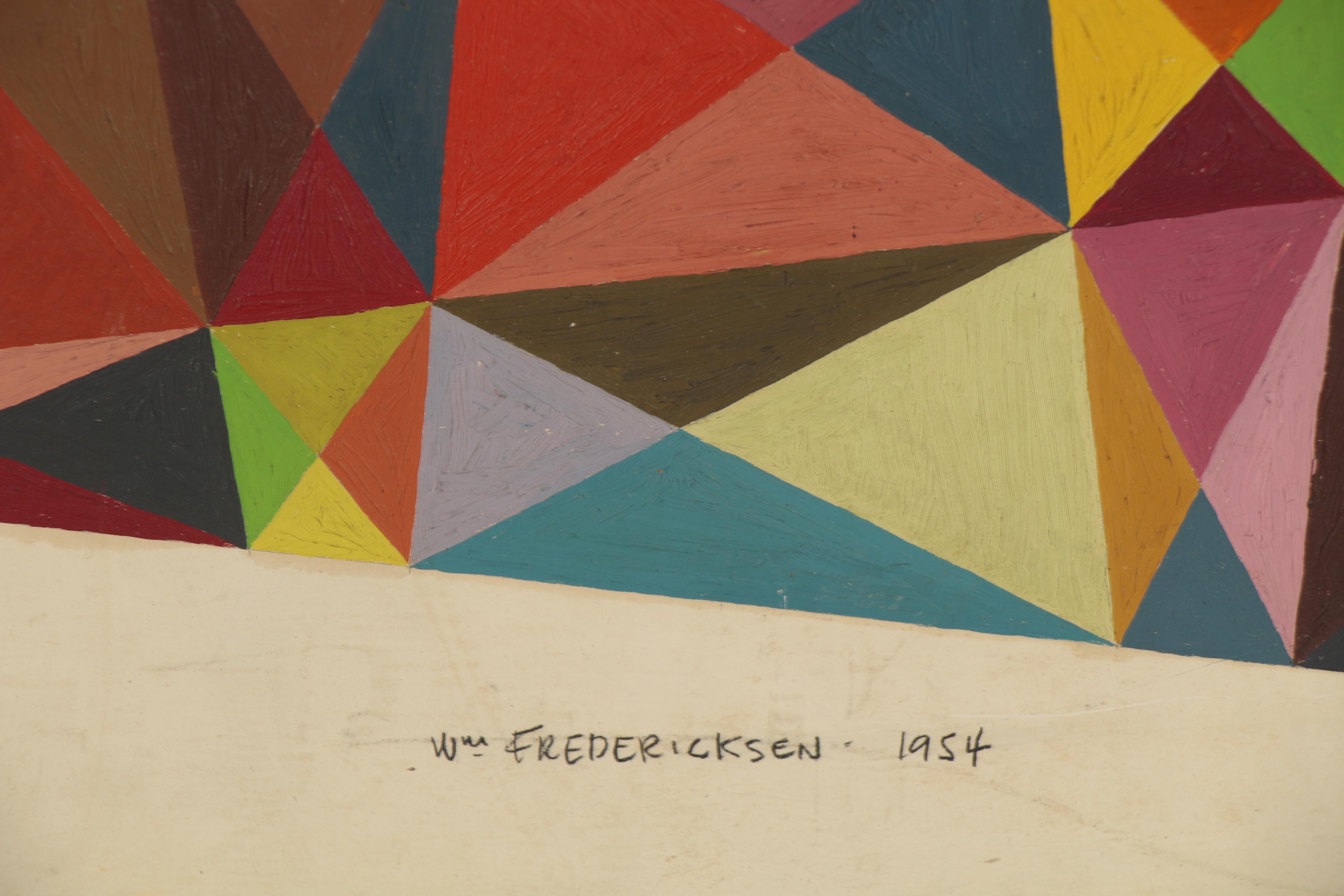 William Fredericksen Oil Painting "264," 1954