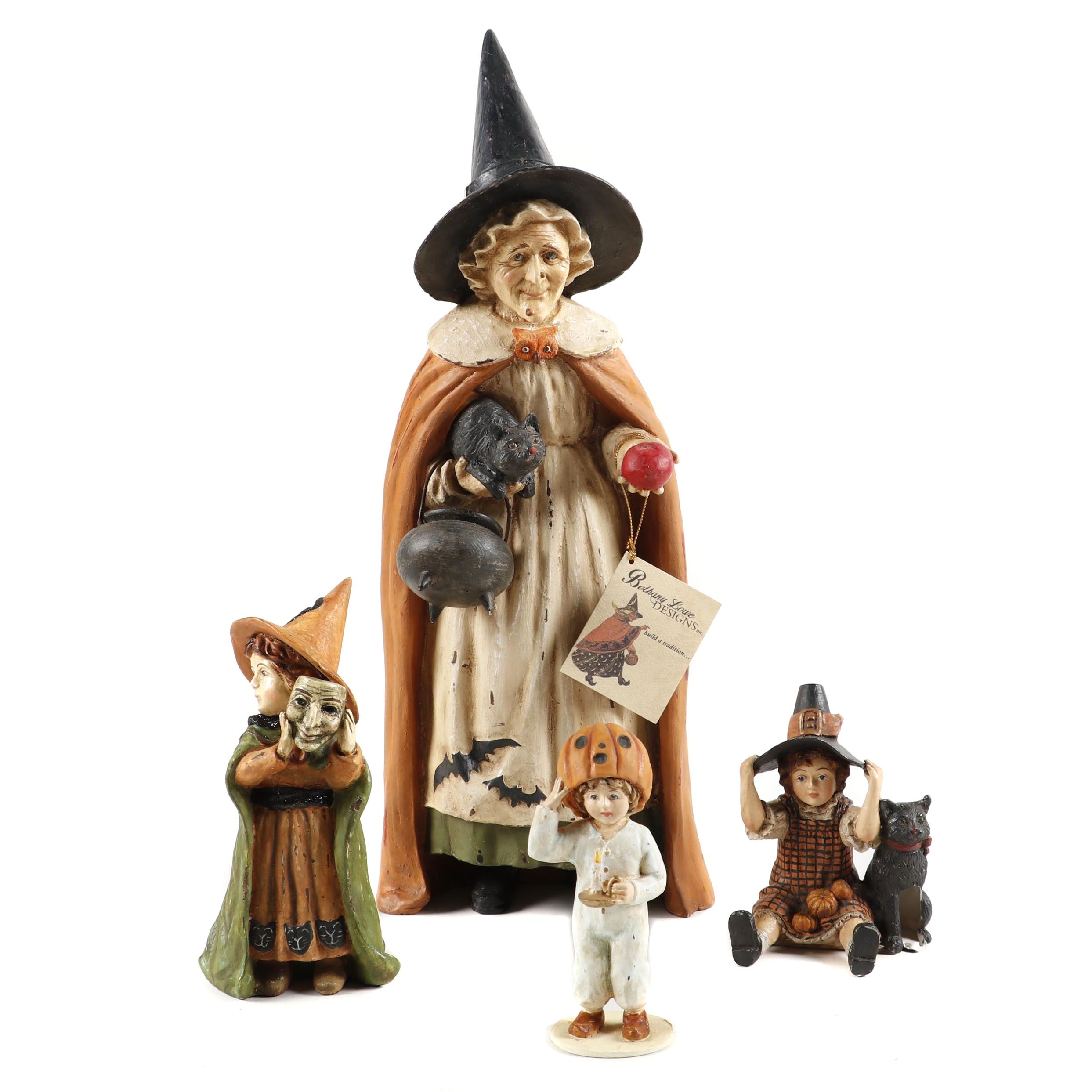 Bethany Lowe Designs Cast Resign Halloween Figurines