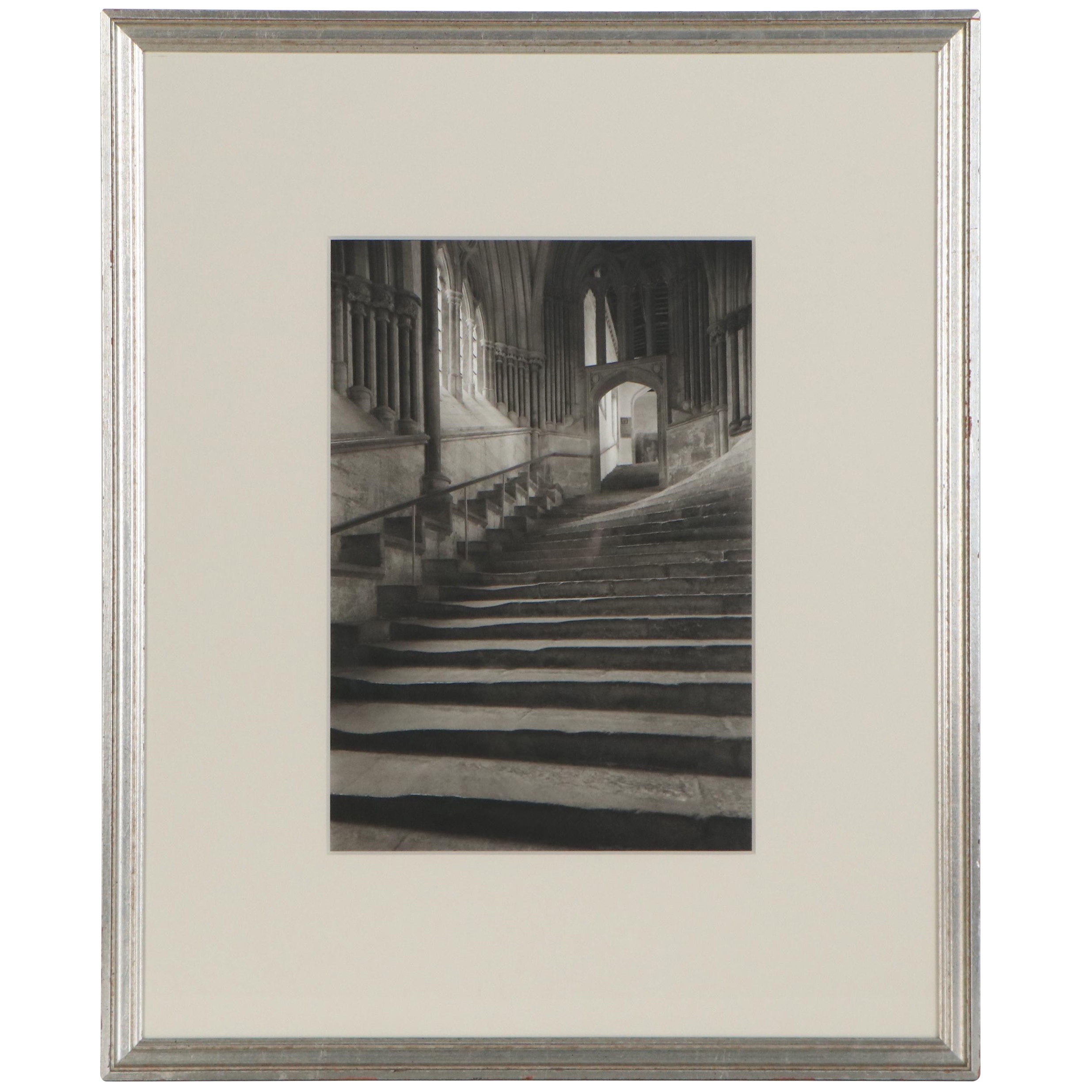 Dick Arentz Silver Gelatin Photograph "Homage to Frederick Evans," 1990