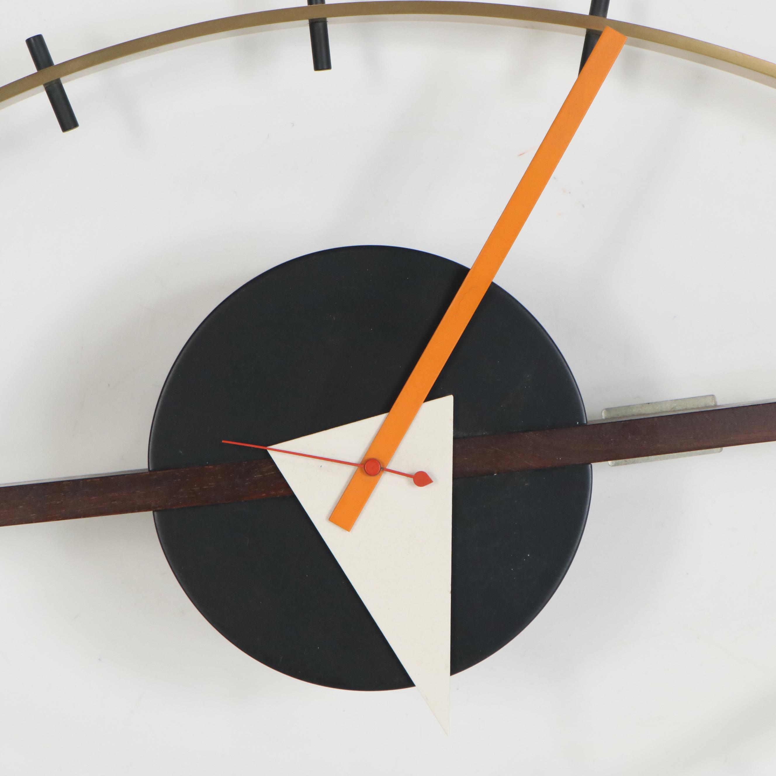Vitra Design Museum George Nelson Reedition Mid Century Modern "Eye" Clock, 2001