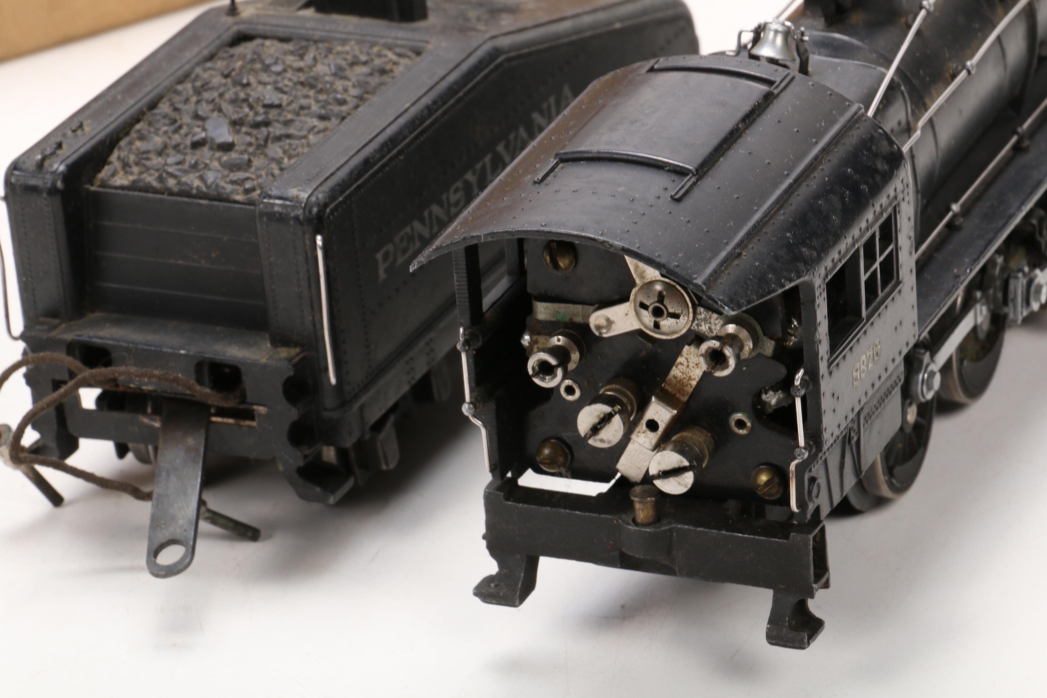 Lionel O Scale 227 Steam Locomotive with 2227B Tender, Mid 20th Century