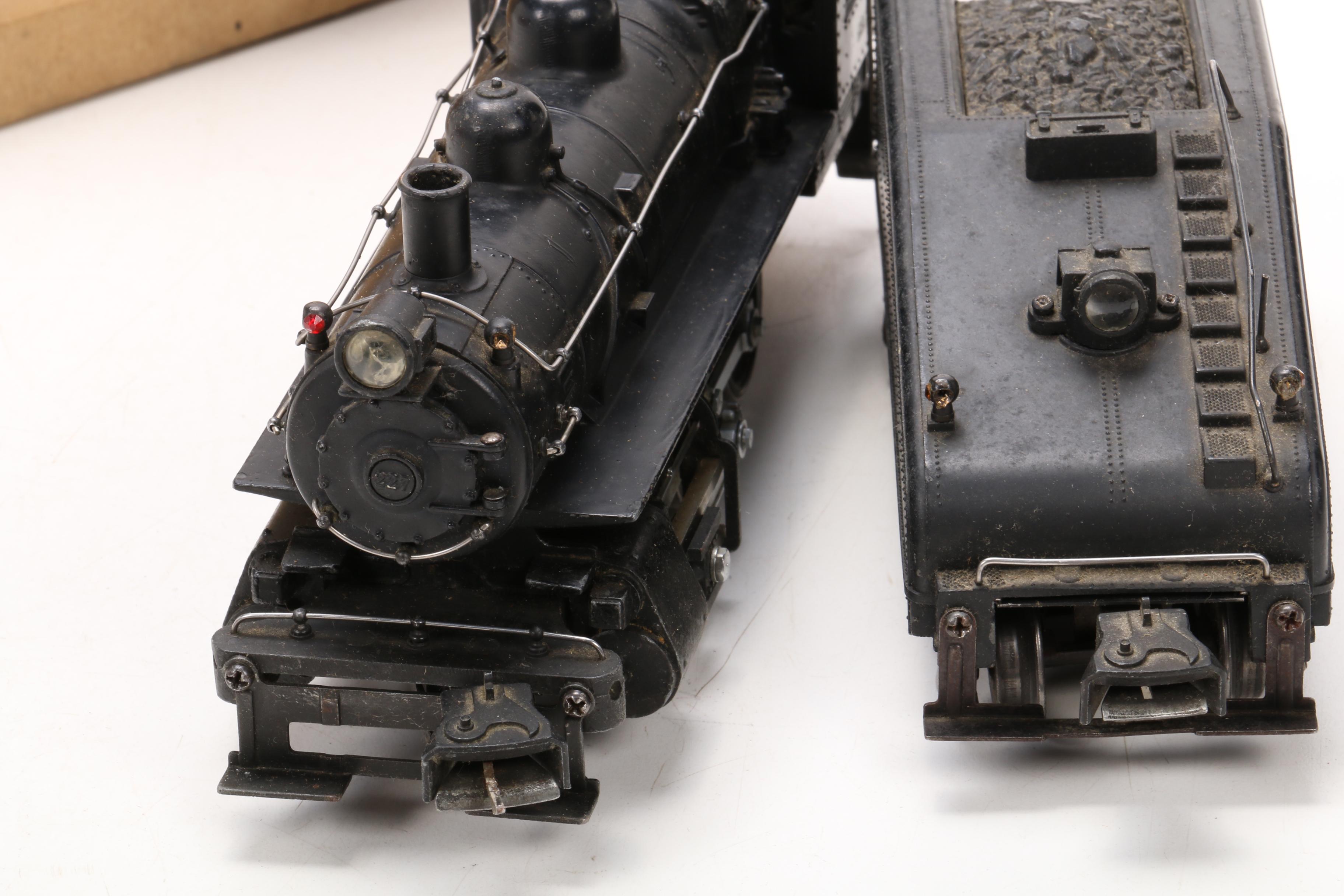 Lionel O Scale 227 Steam Locomotive with 2227B Tender, Mid 20th Century