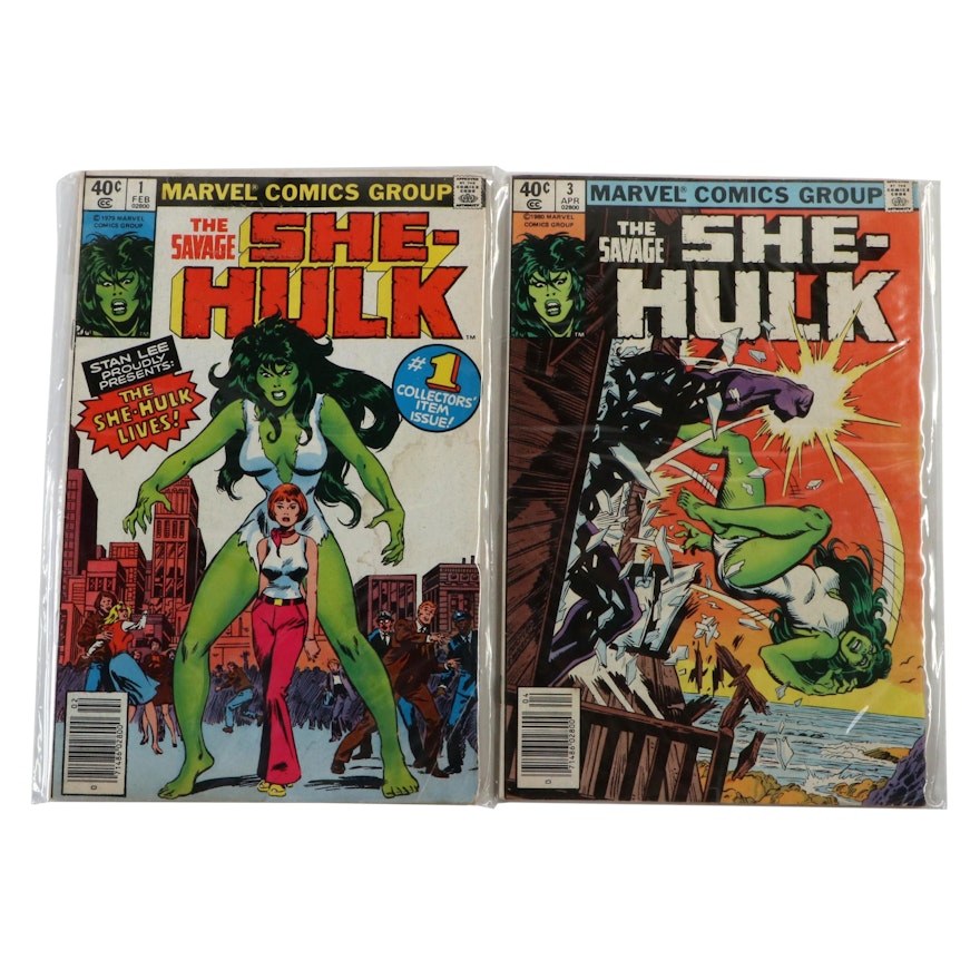 Marvel Comics "The Savage She-Hulk" Volume 1 #1–3, 1980