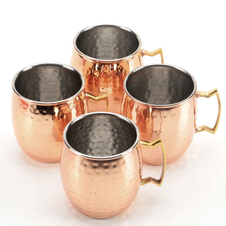 Nordstrom at Home Copper Moscow Mule Mugs Set of Four