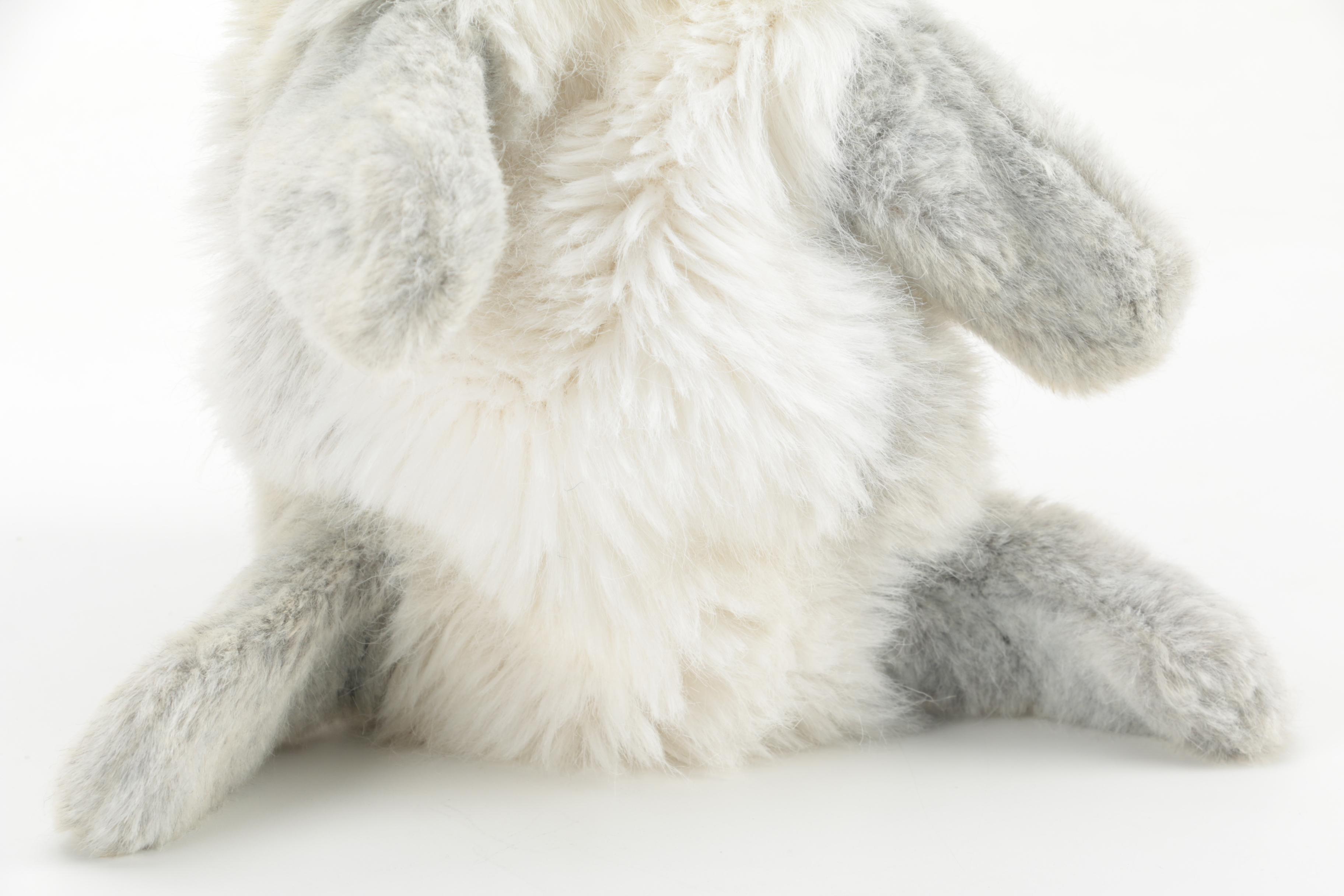 Steiff "Jolly Hase" Bunny Rabbit Hand Puppet Stuffed Toy, Late 20th Century