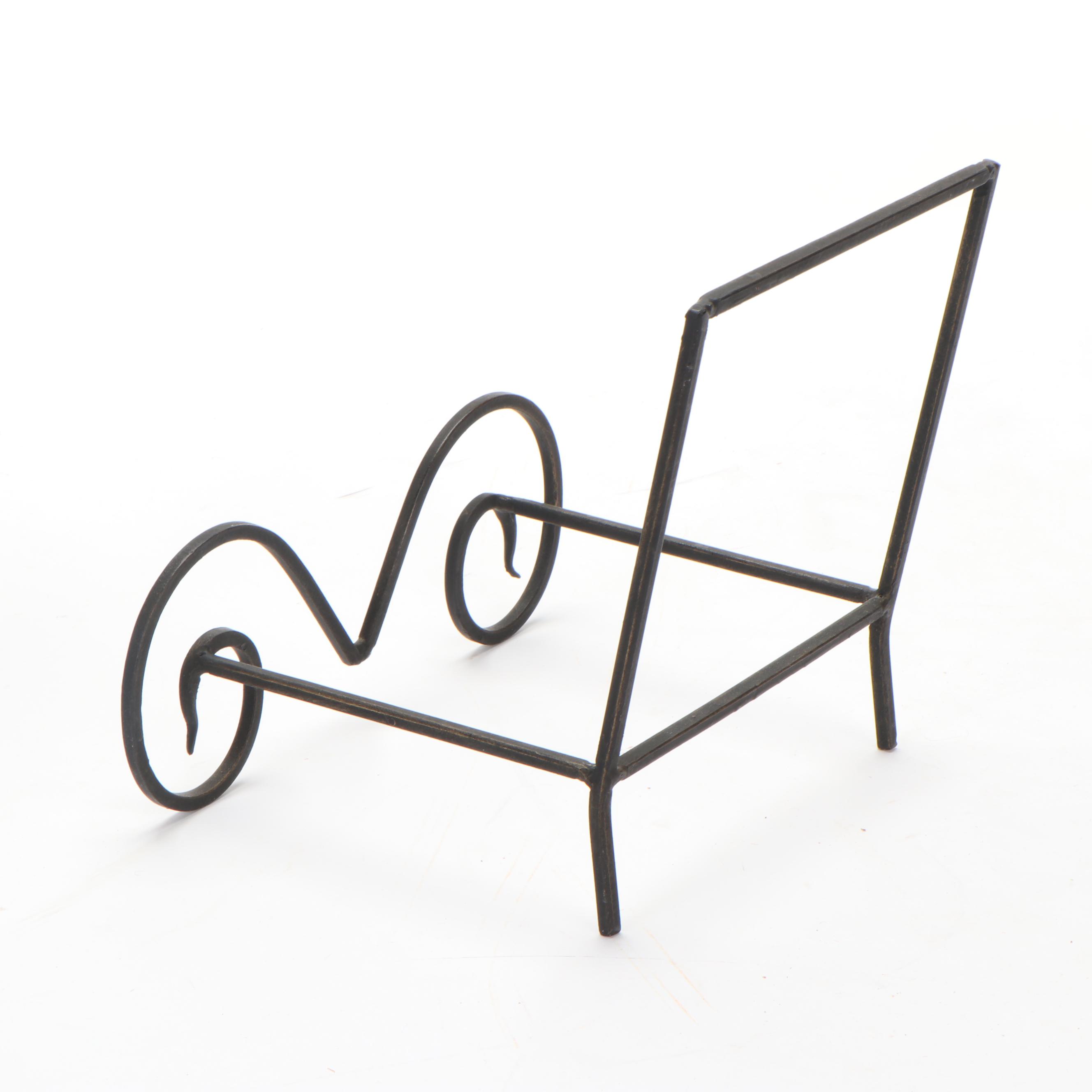 Longaberger Wrought Iron Frame Snowman Shaped Stand and Others