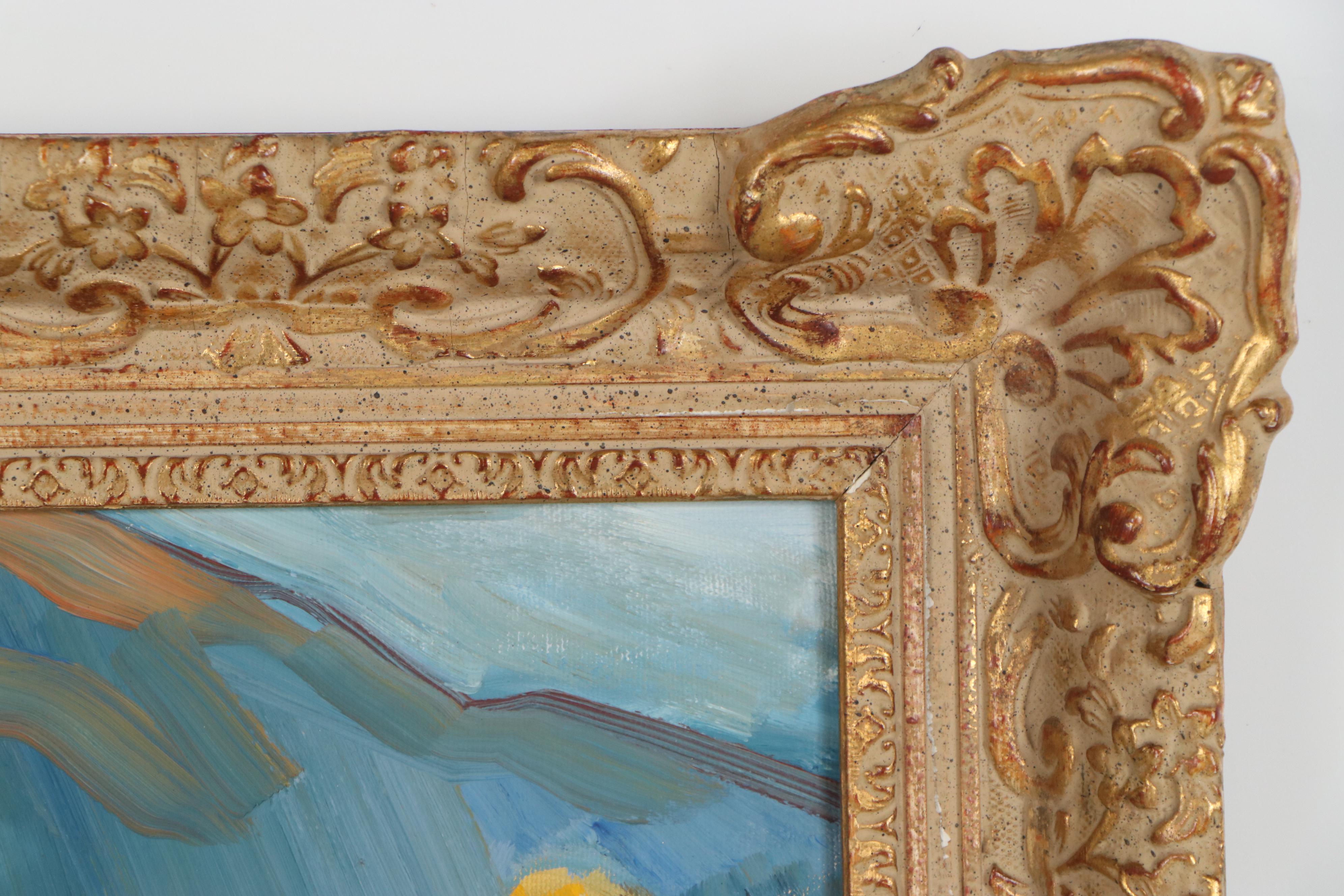 D. Sutherland Landscape Oil Painting, Circa 1980