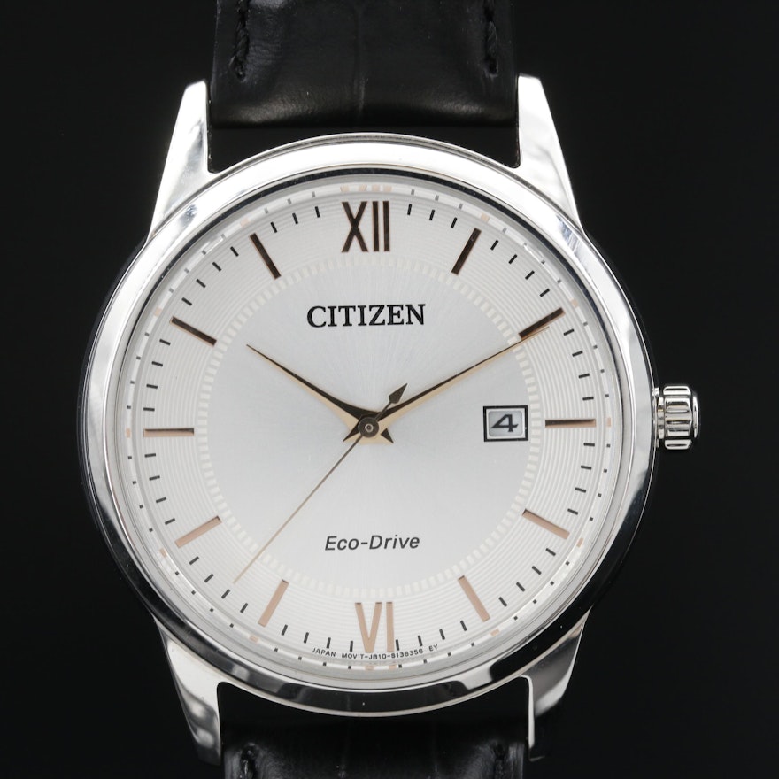 Citizen Eco - Drive Corso Stainless Steel Wristwatch