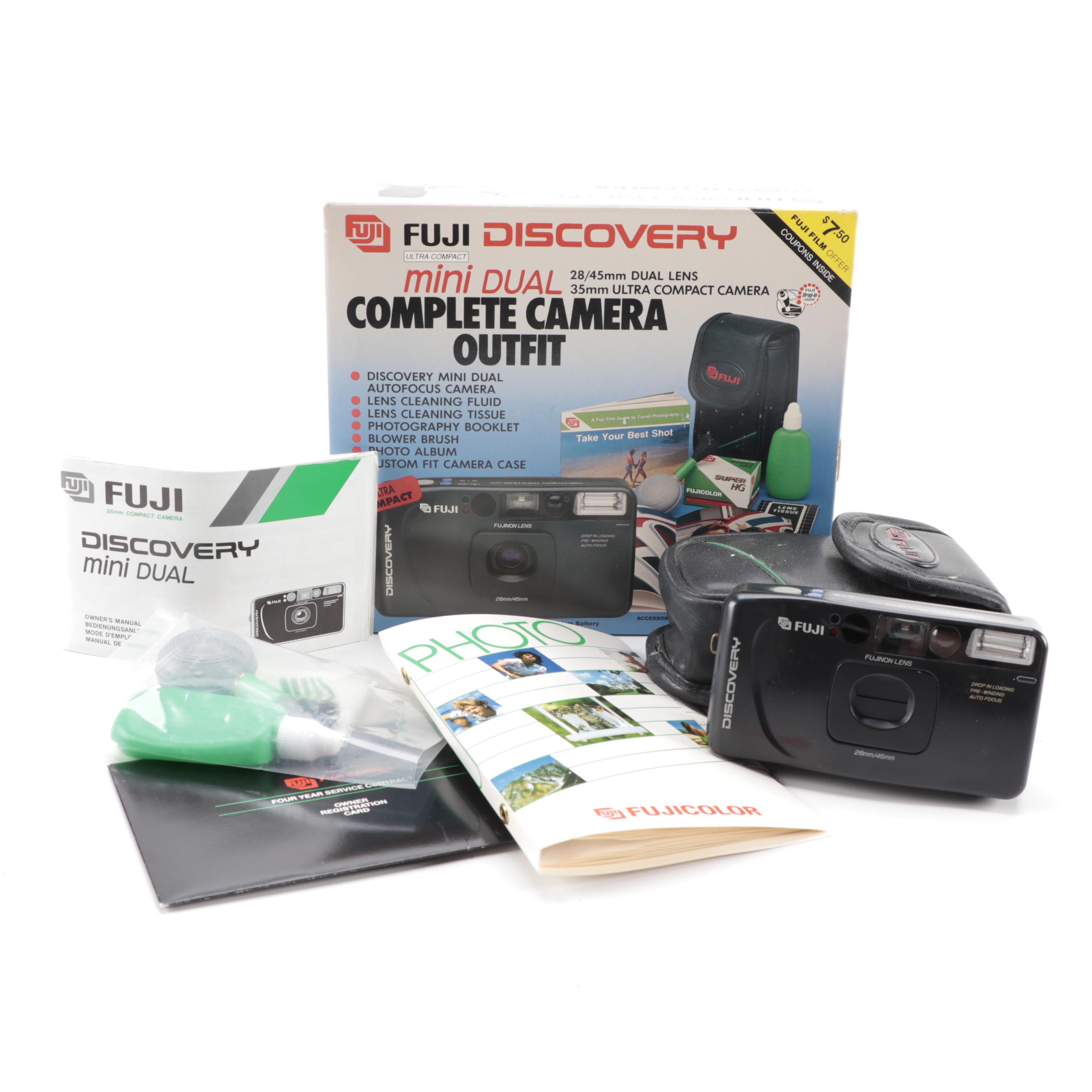 Fuji "Discovery: Mini Dual Complete Camera Outfit"