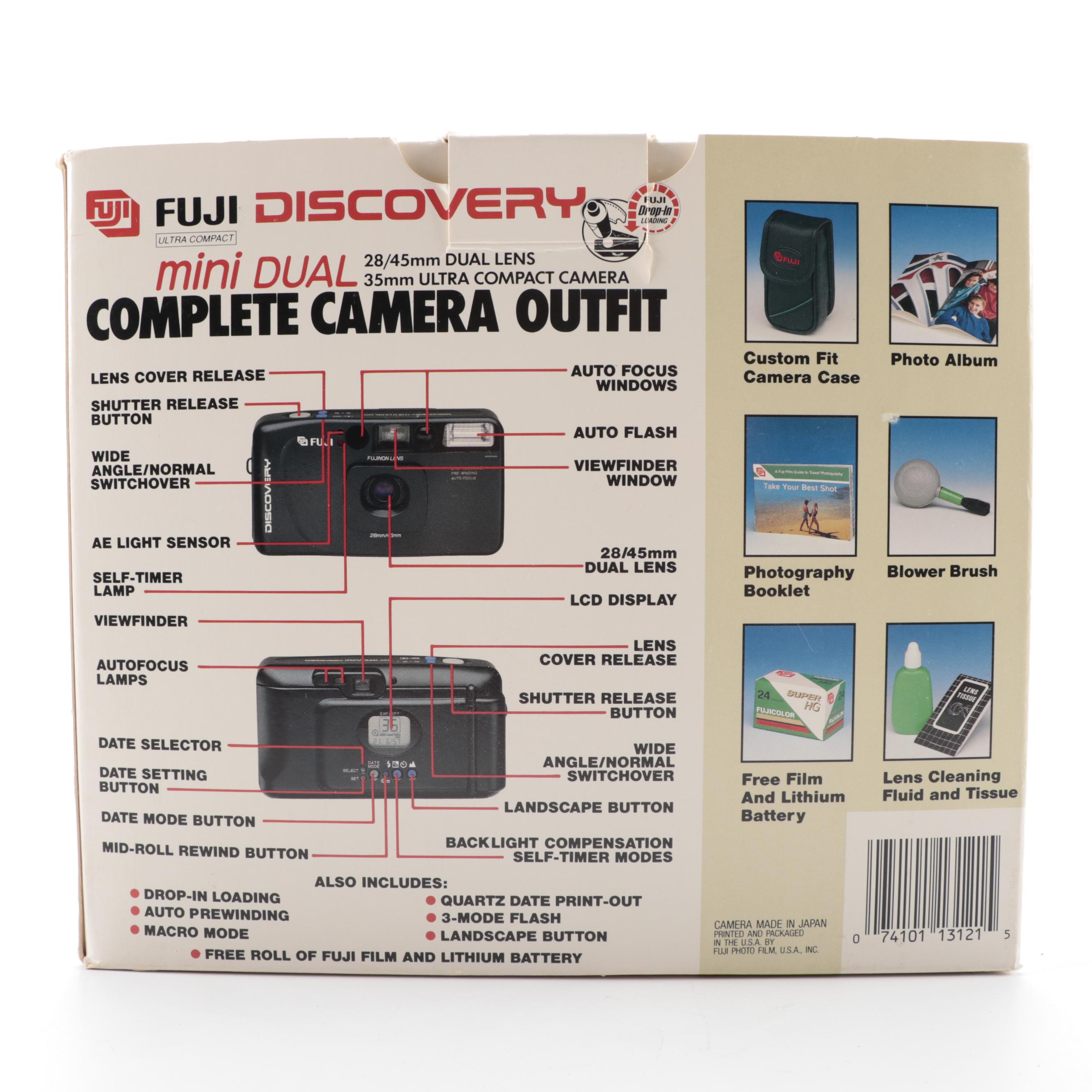 Fuji "Discovery: Mini Dual Complete Camera Outfit"