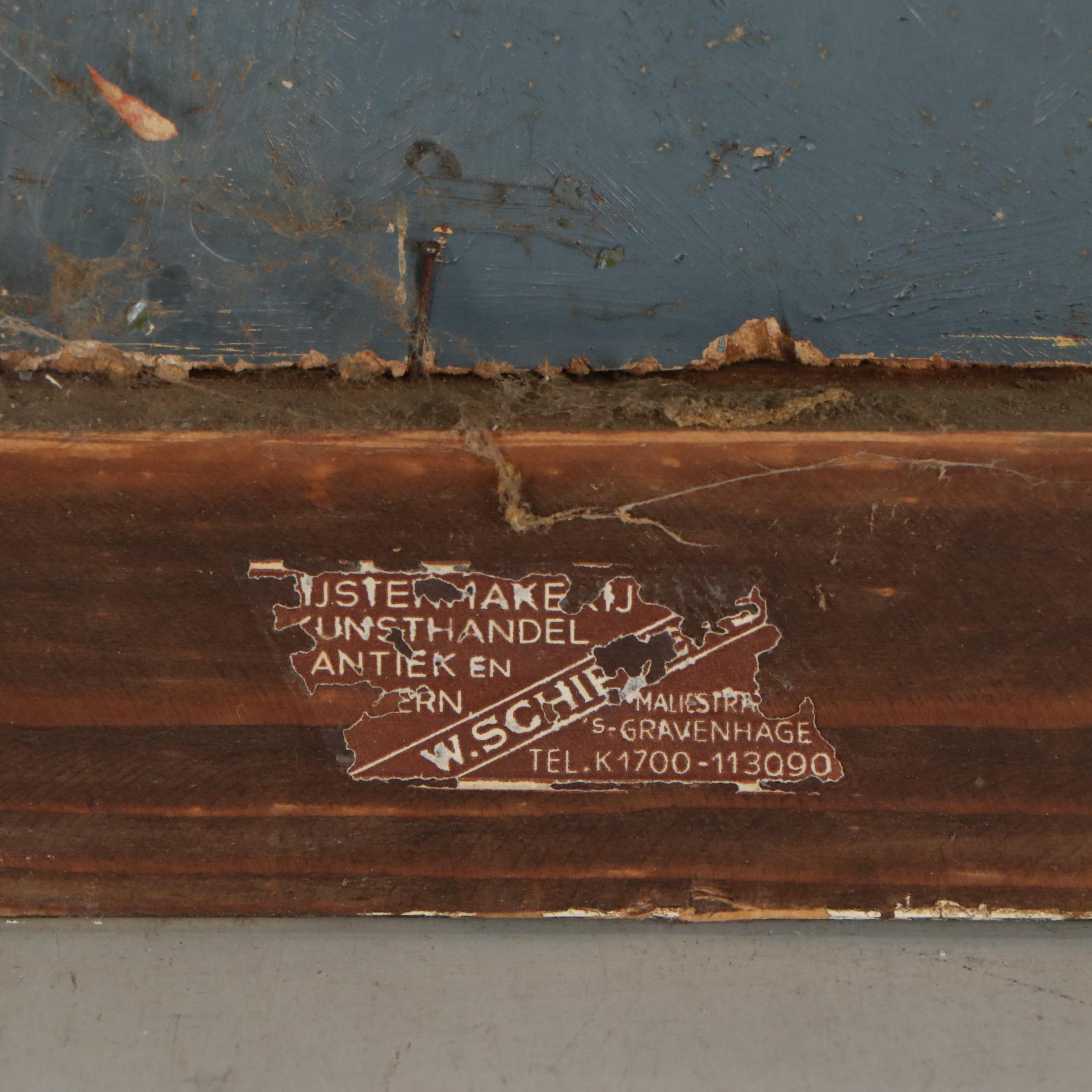 Fateh Moudarres Oil Painting "Il Bacio Di Juda," Circa 1955