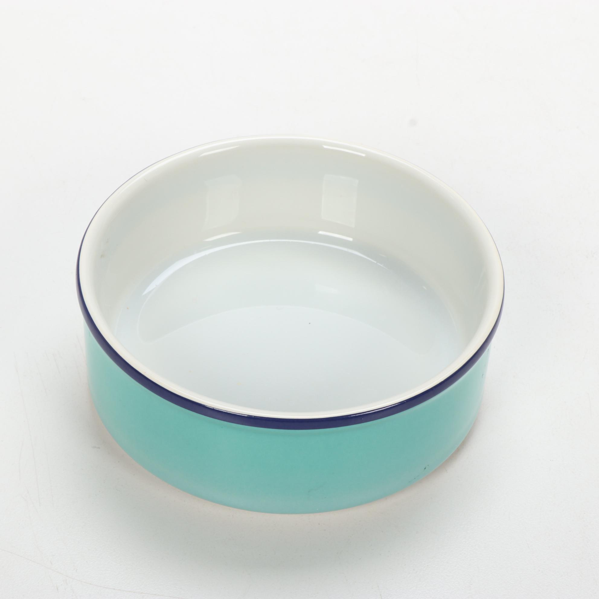 Tiffany & Co. "Tauck World Discovery" Porcelain Box with Other Table Décor