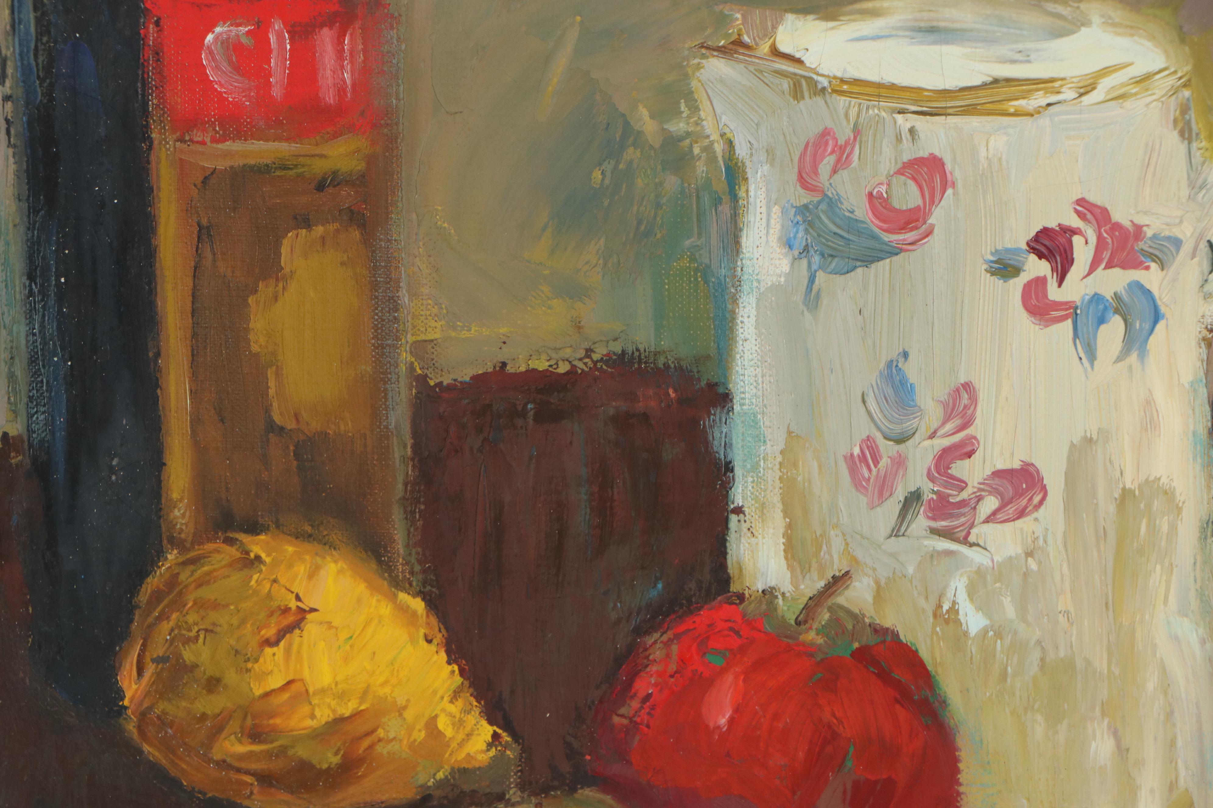 Michael Lemmermeyer Oil Painting of Still Life, Mid 20th Century