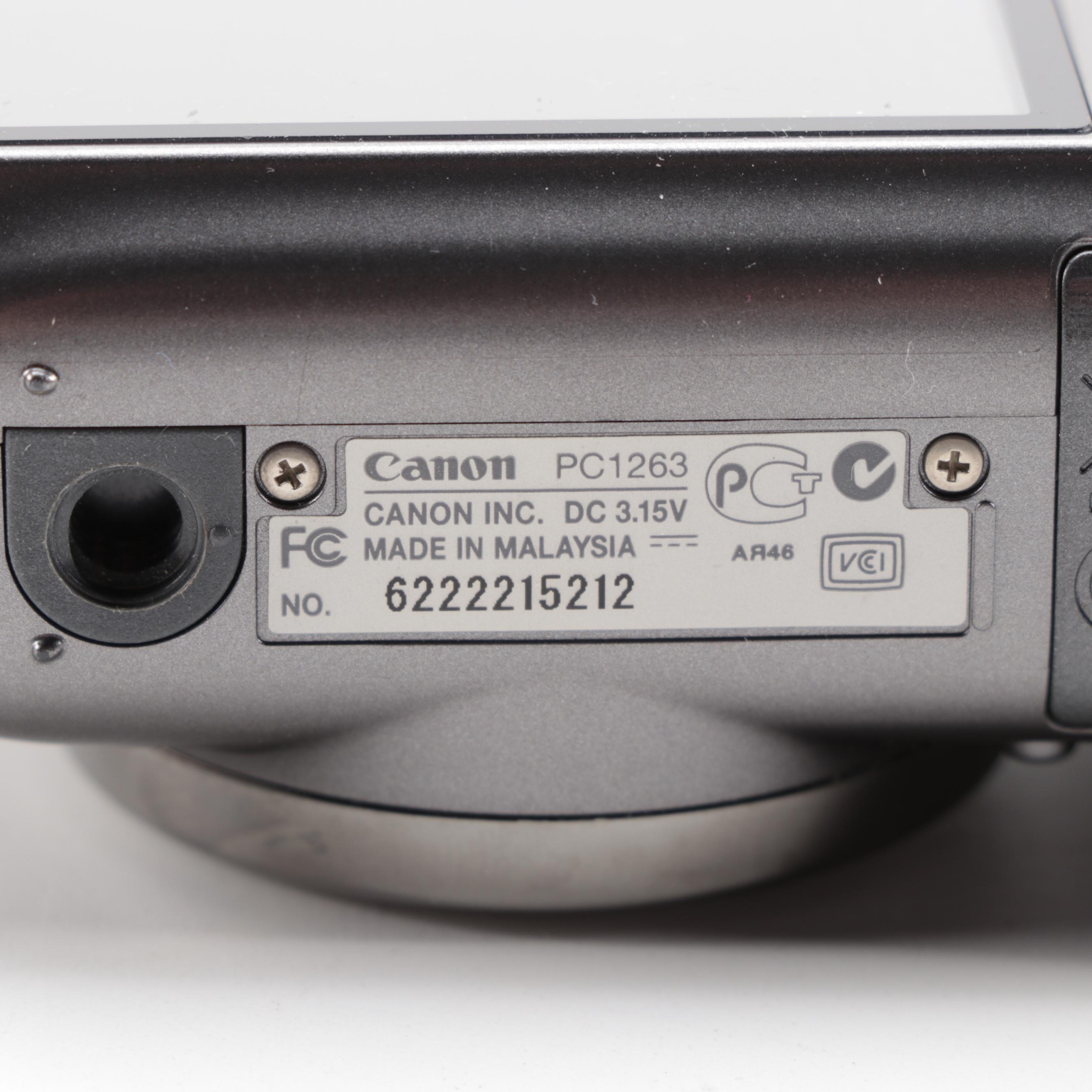 Canon PowerShot A590 IS Digital Camera with Original Packaging