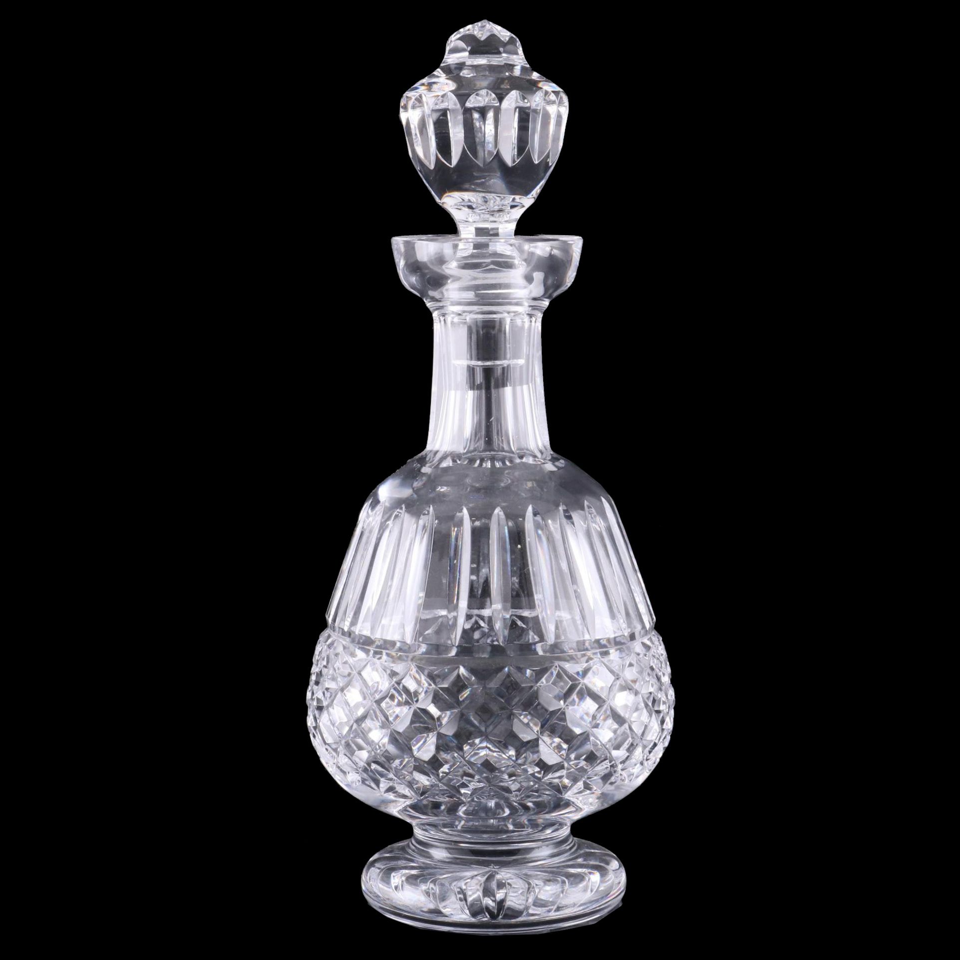 Waterford Crystal "Maeve" Brandy Decanter with Stopper, Late 20th Century